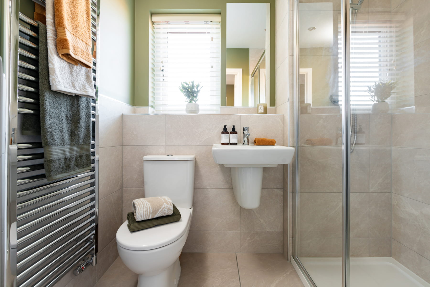 Bedroom 1 is complete with its own private ensuite