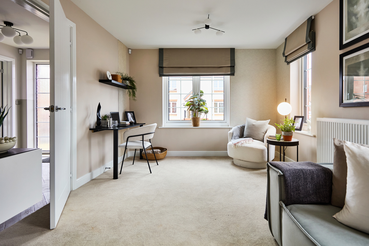 Bright and airy living room