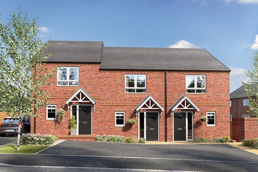 2 bedroom end terrace