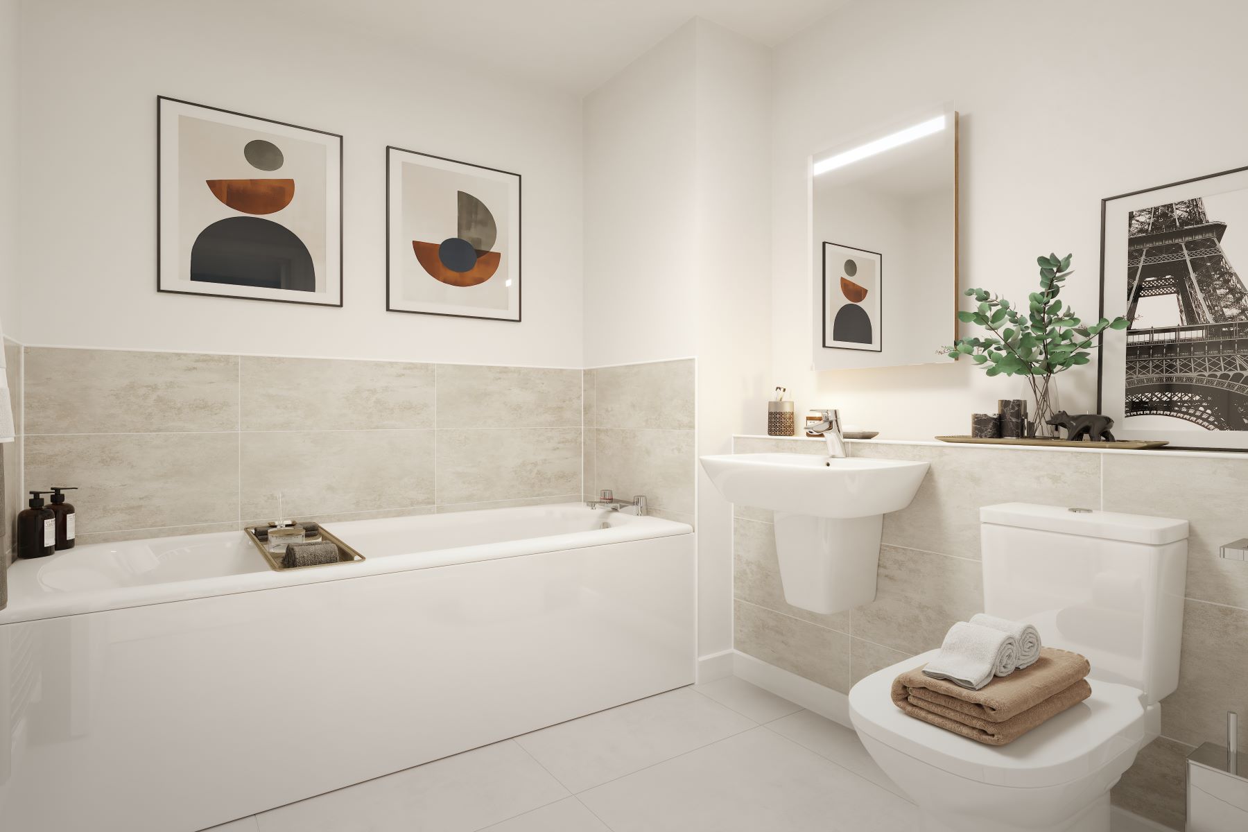 The Bittesford bathroom