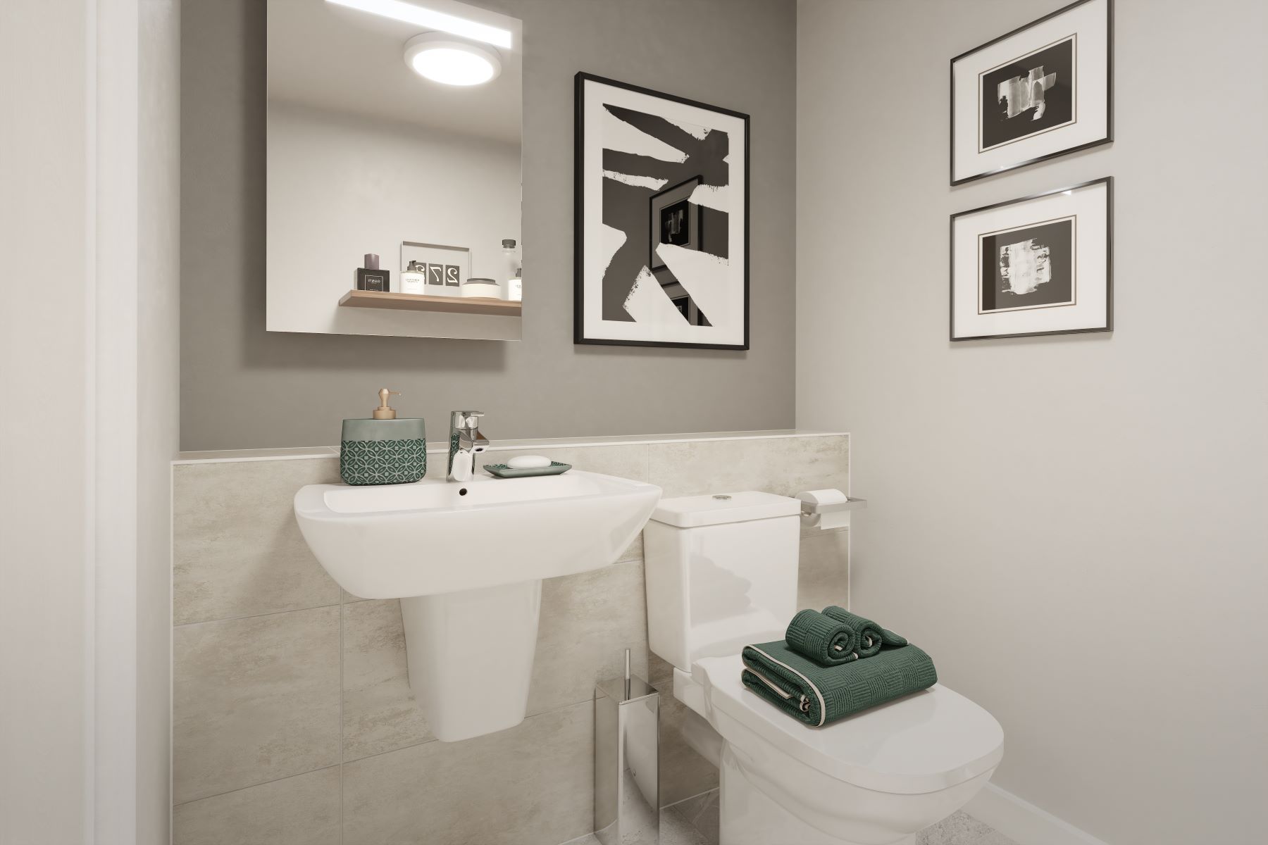 The Bittesford bathroom