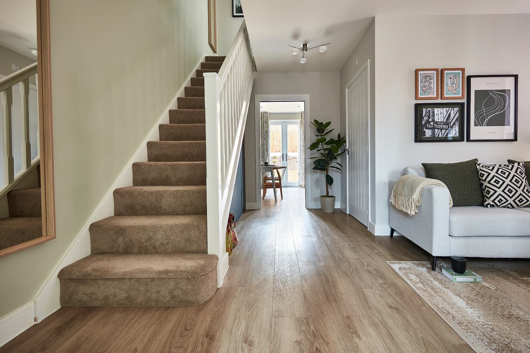 A welcoming open plan living space