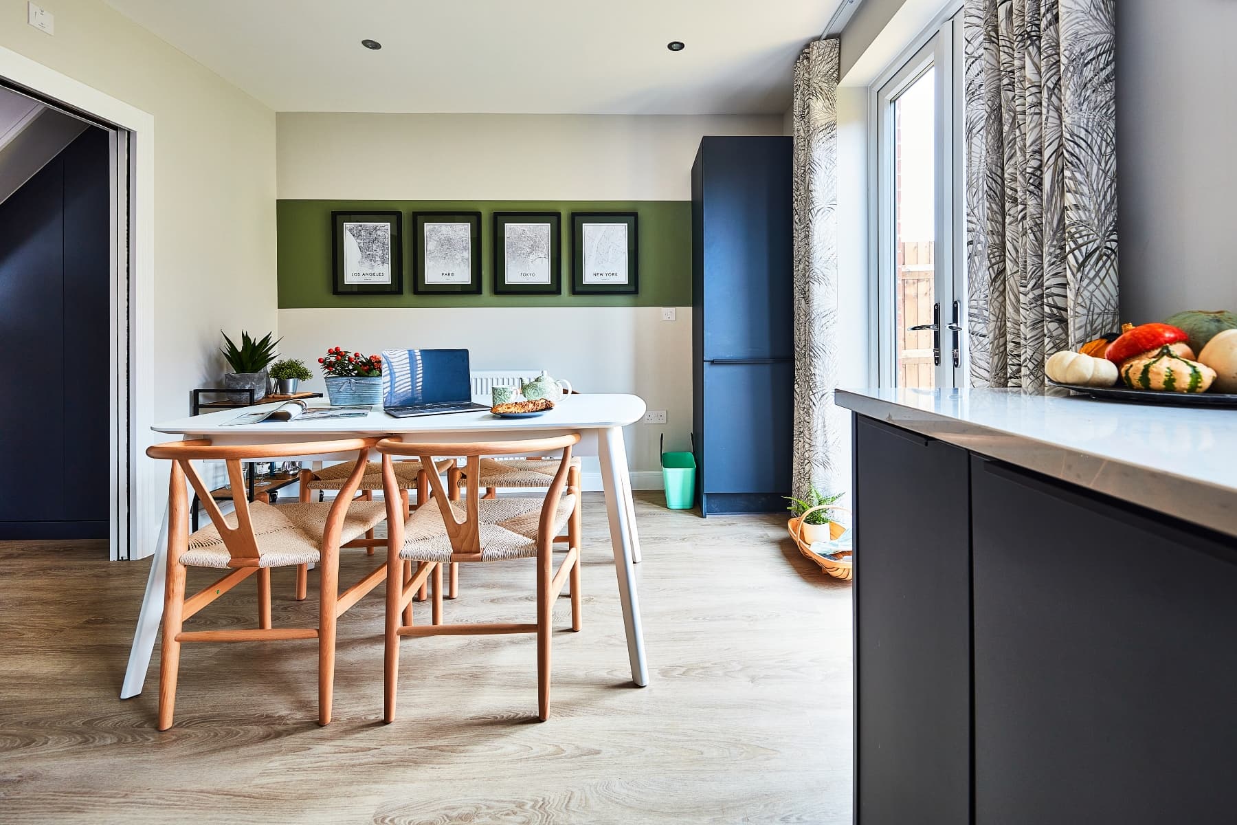 With French doors leading to the rear garden