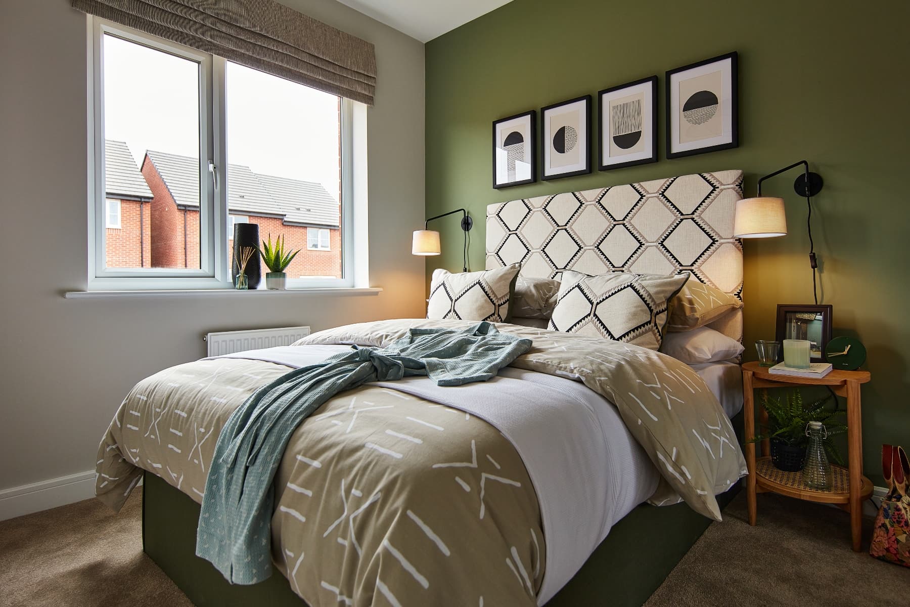 A second double bedroom provides the space you need