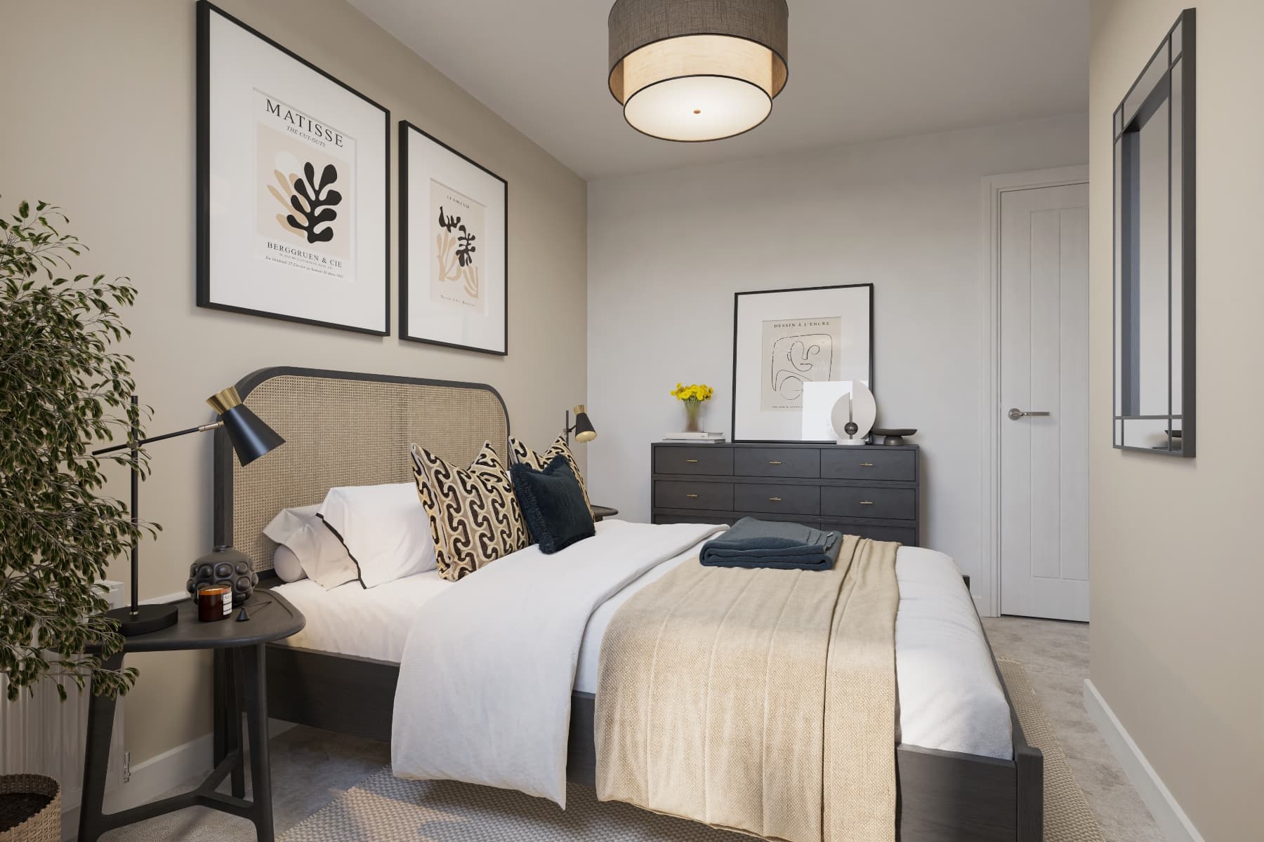 Bedroom 3 makes an ideal guest bedroom