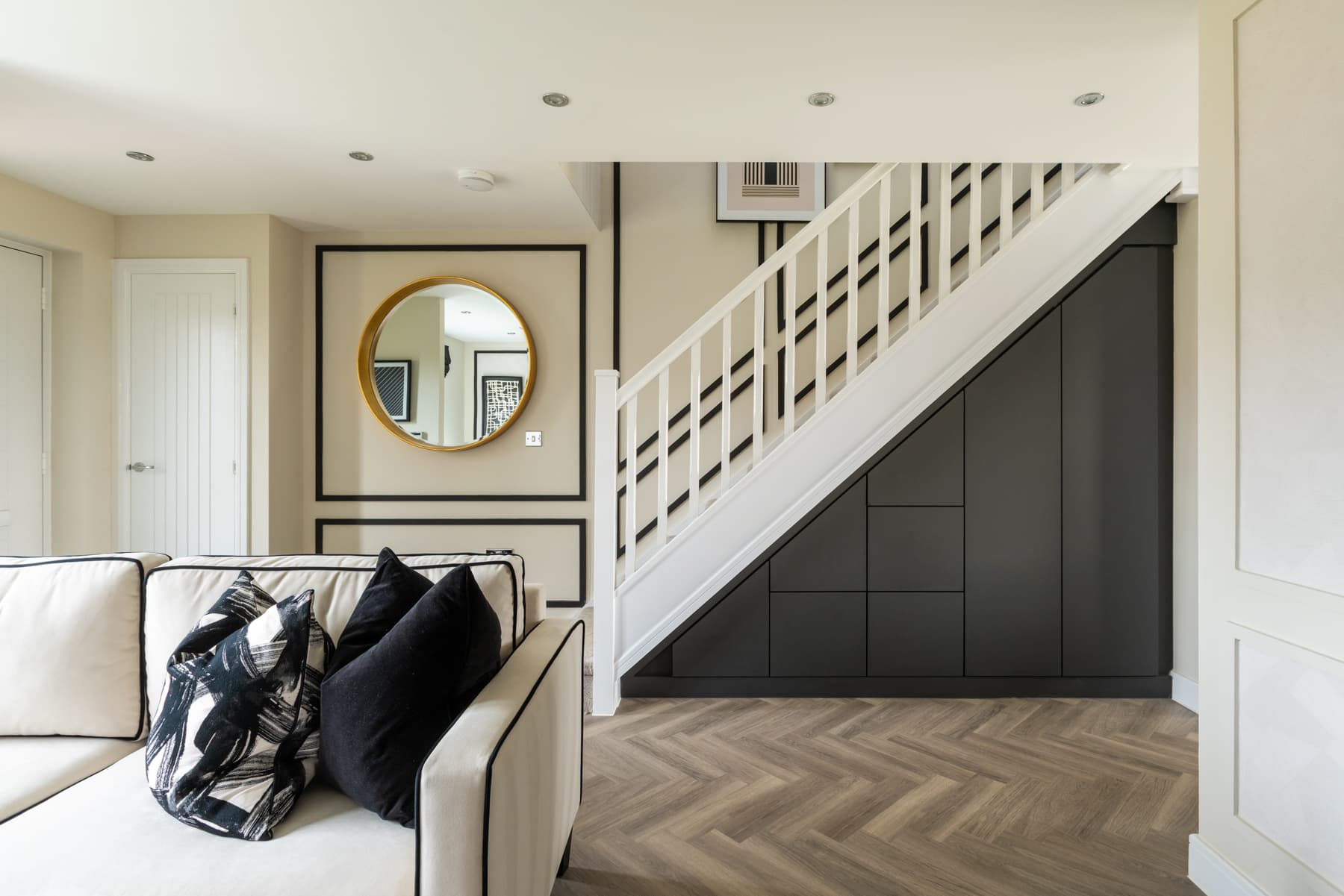 Upgrade to include extra storage under the stairs