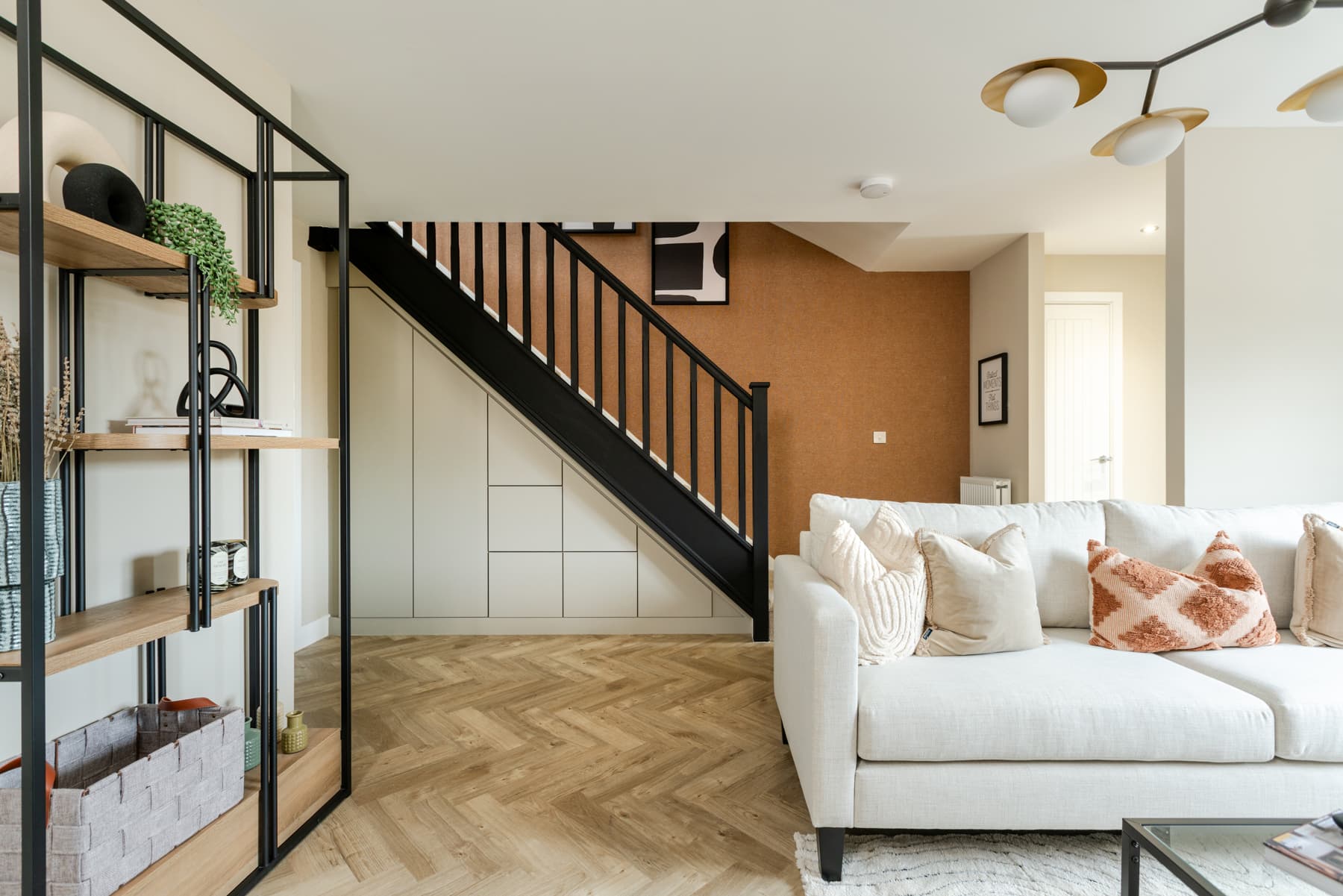 Upgrade to include additional under stair storage