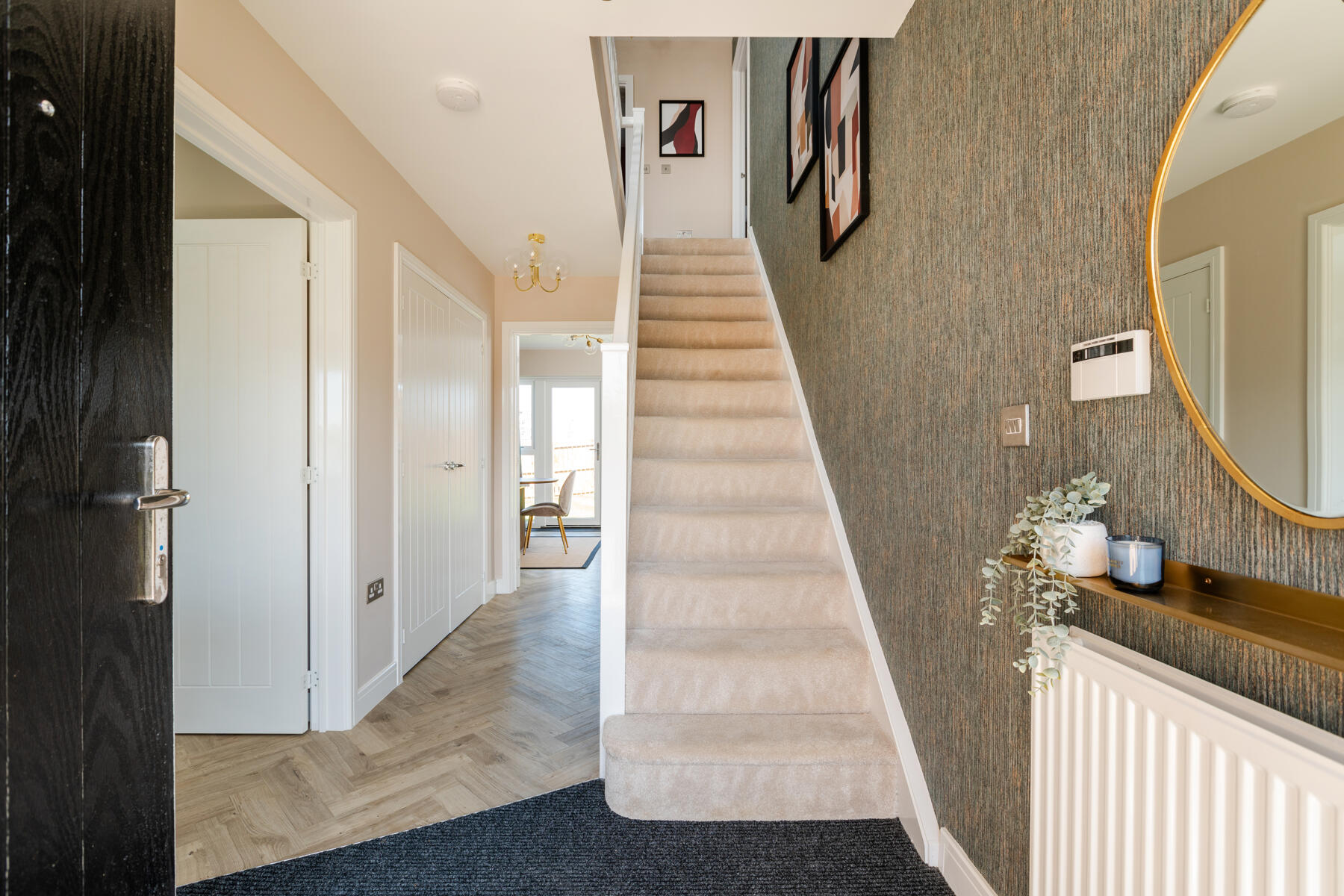 A bright & welcoming hallway