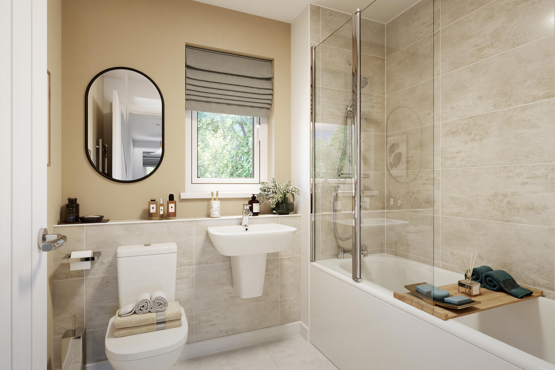 Reserve early to choose from a range of tiling options