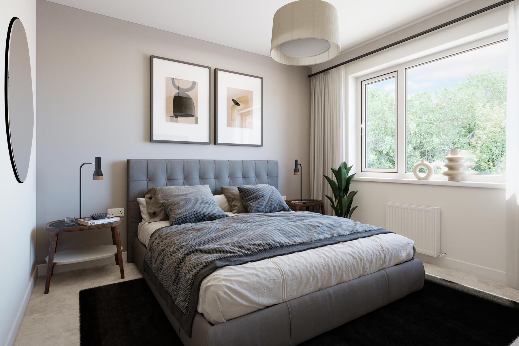 Bedroom 1 is complete with its own private ensuite