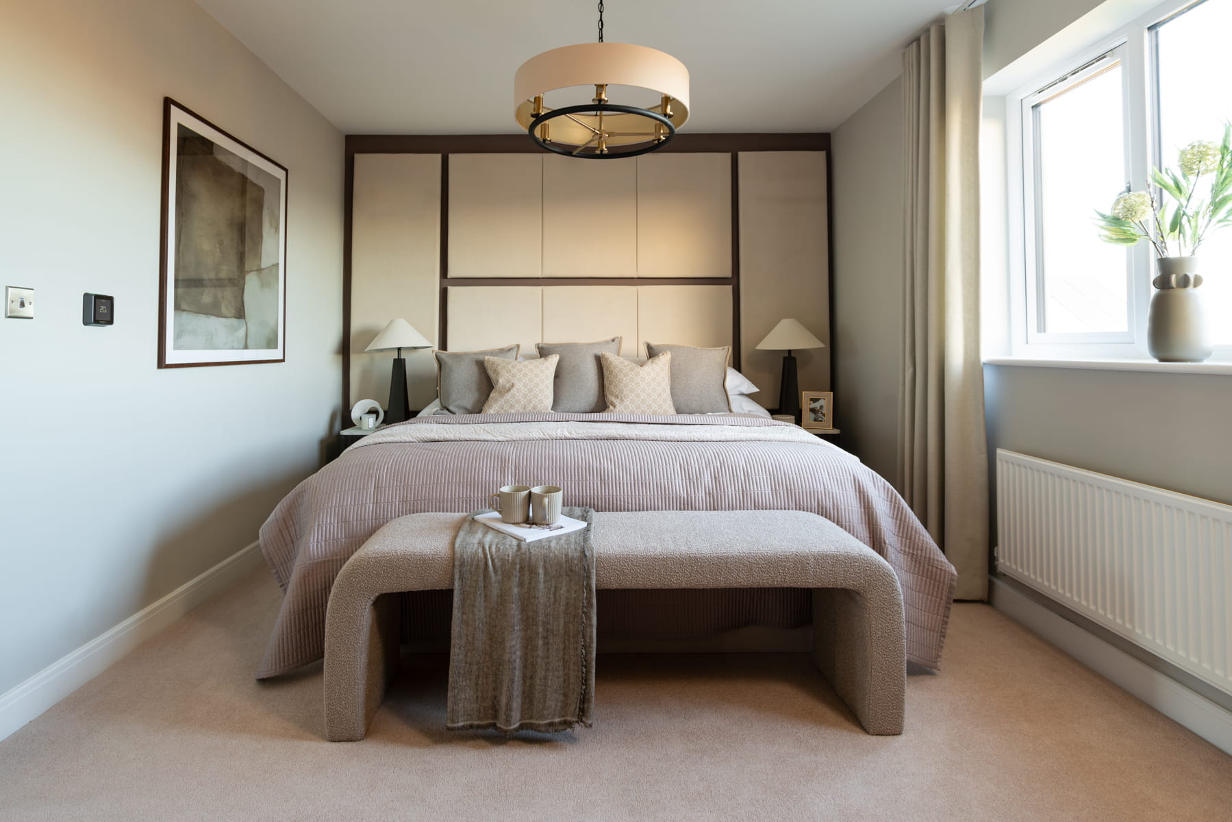 Bedroom 1 is located on the first floor