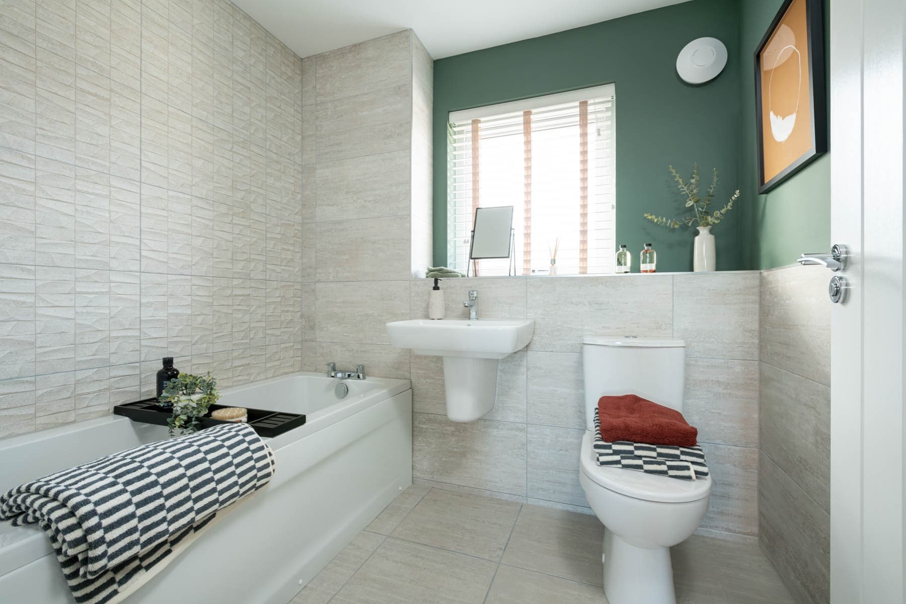 Reserve early to choose from a range of tiling options