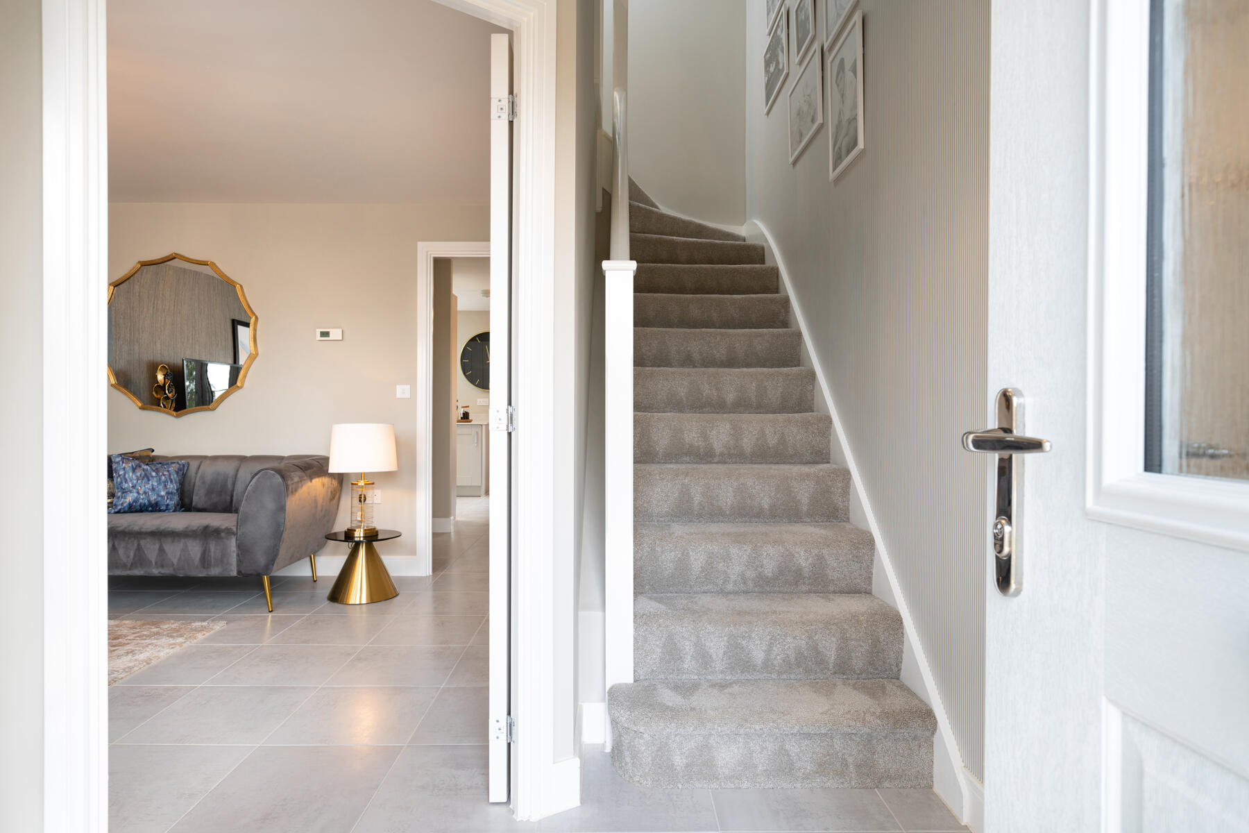 The Elliston hallway