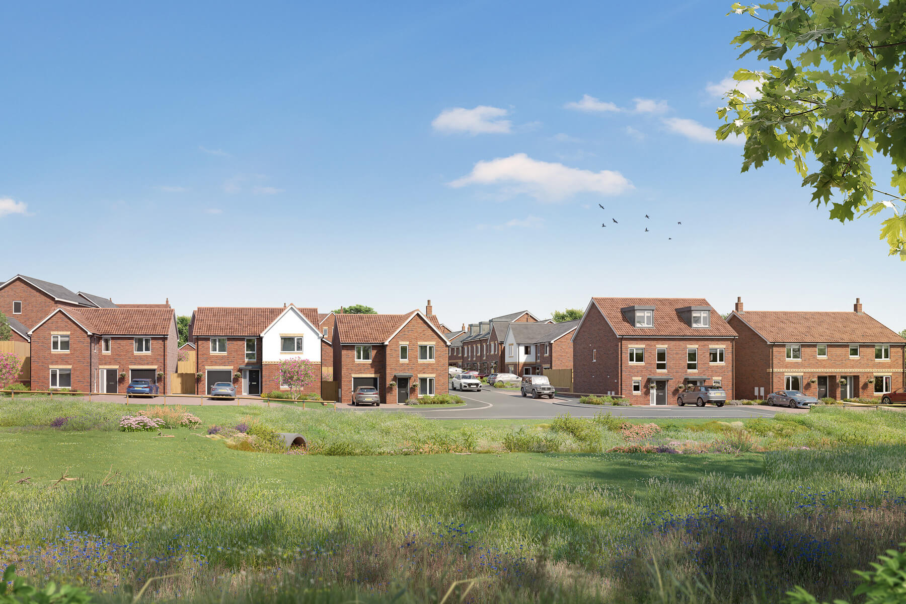 Artists impression of how the proposed development will look