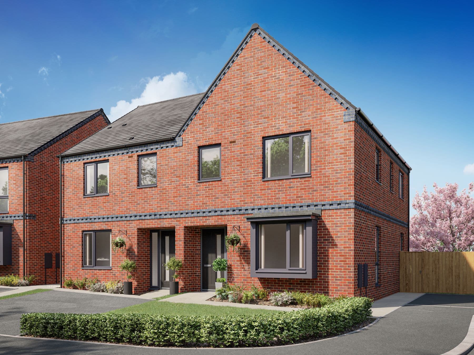 Artists impression of a typical Taylor Wimpey home