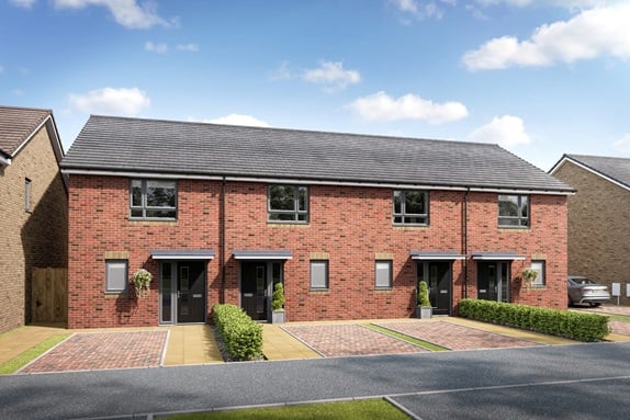 2 bedroom end terrace