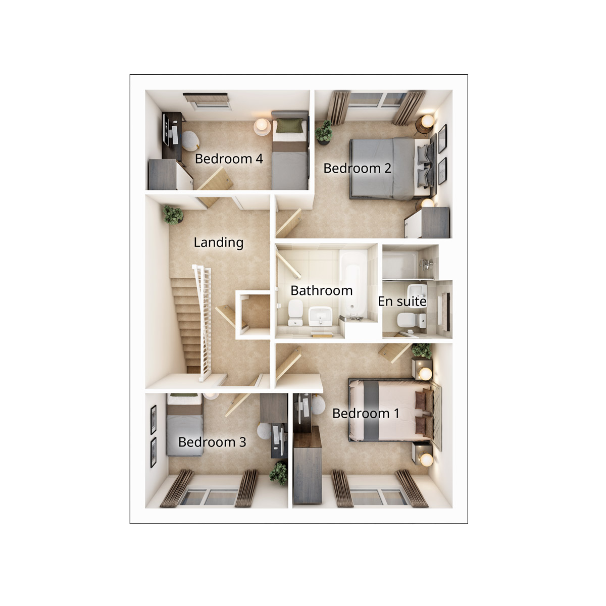 Bittesford First Floor Plan