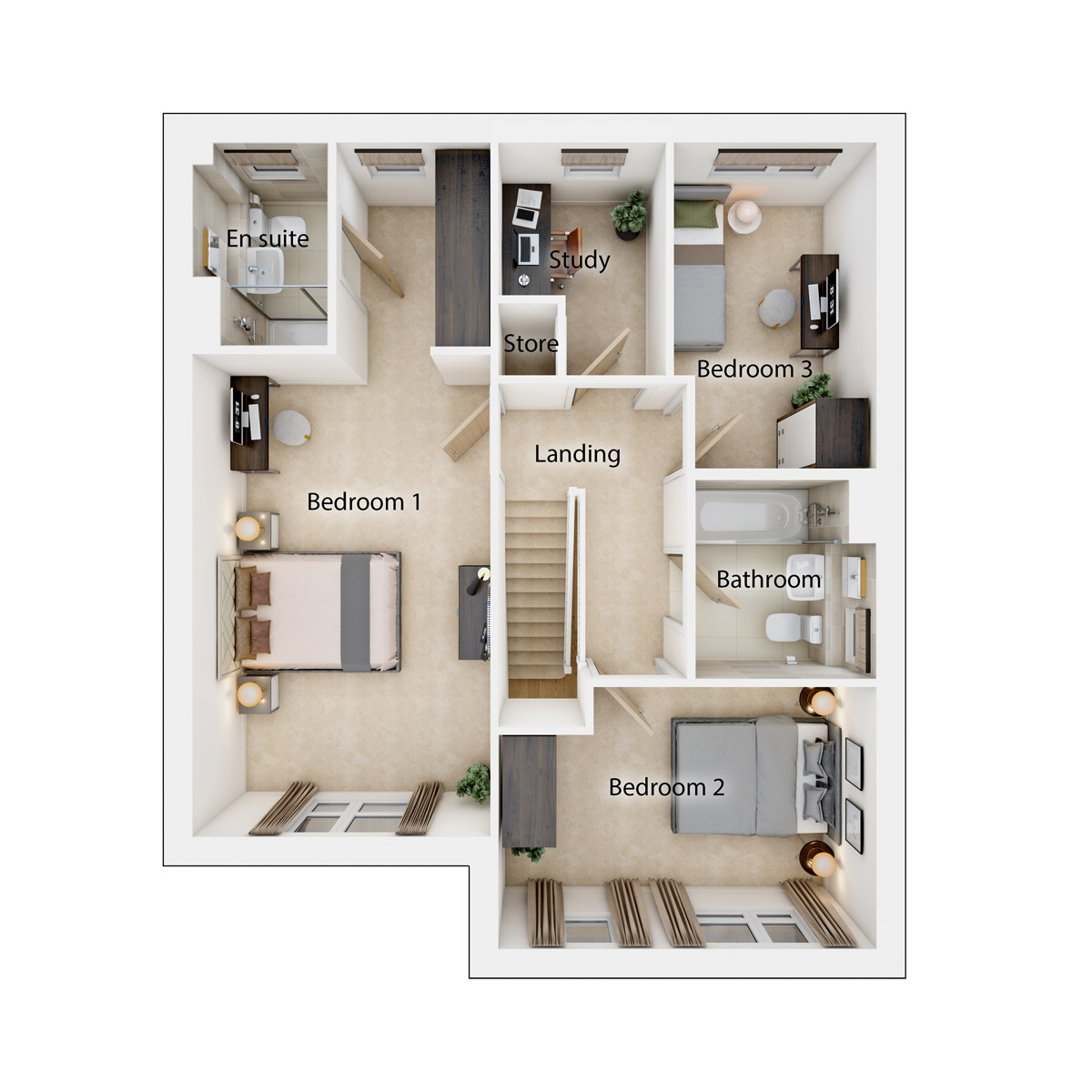Byrneham First Floor Plan