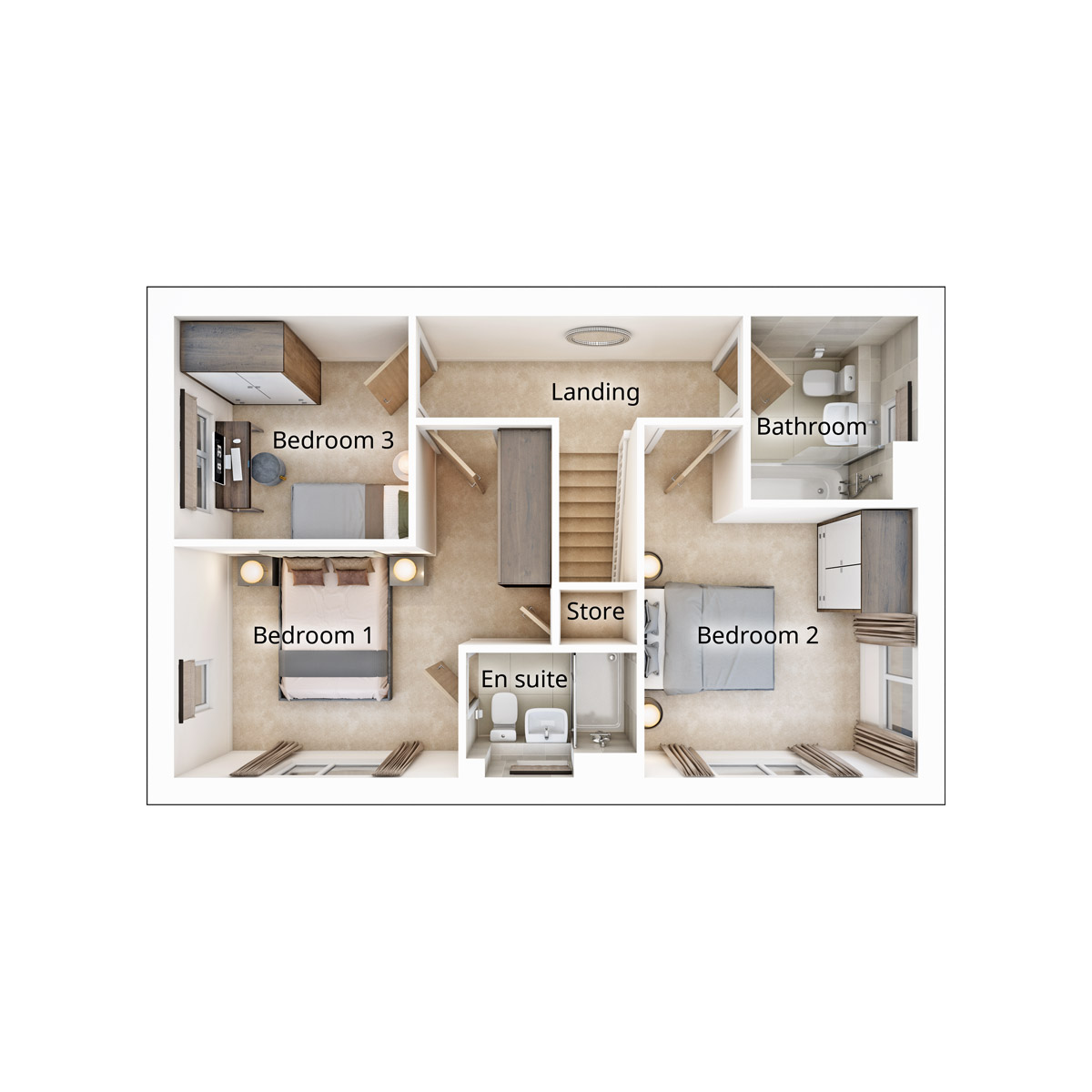 Aynesdale First Floor Plan
