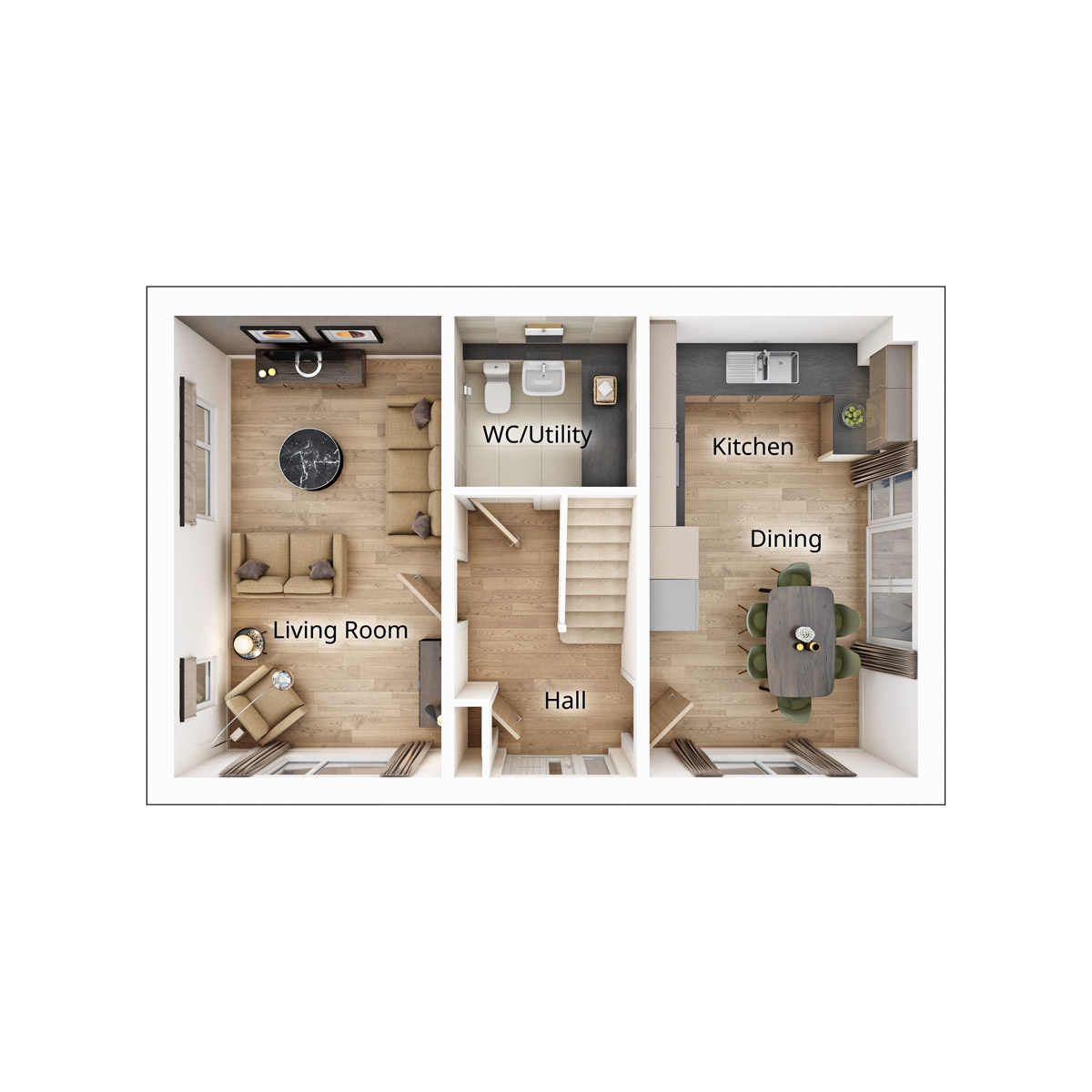 Aynesdale Ground Floor Plan