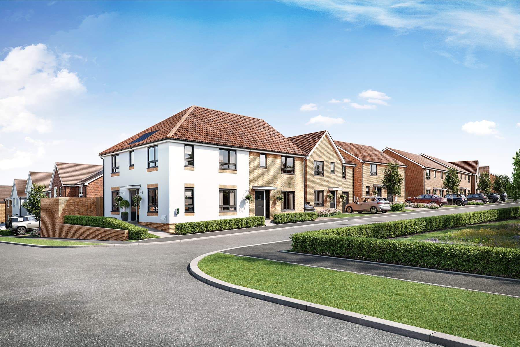 Our second phase offers a brand new range of house types
