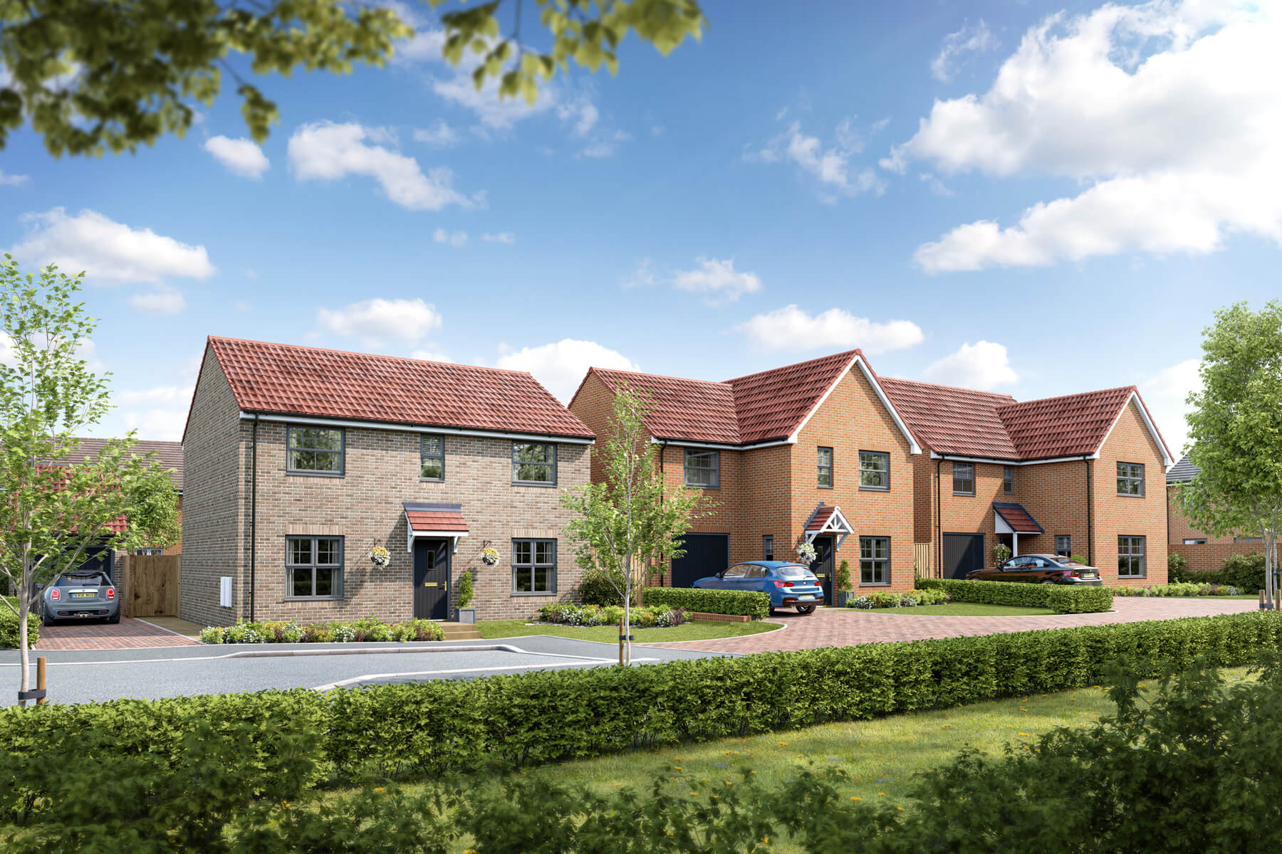 Artists impression of how Burdon Fields will look