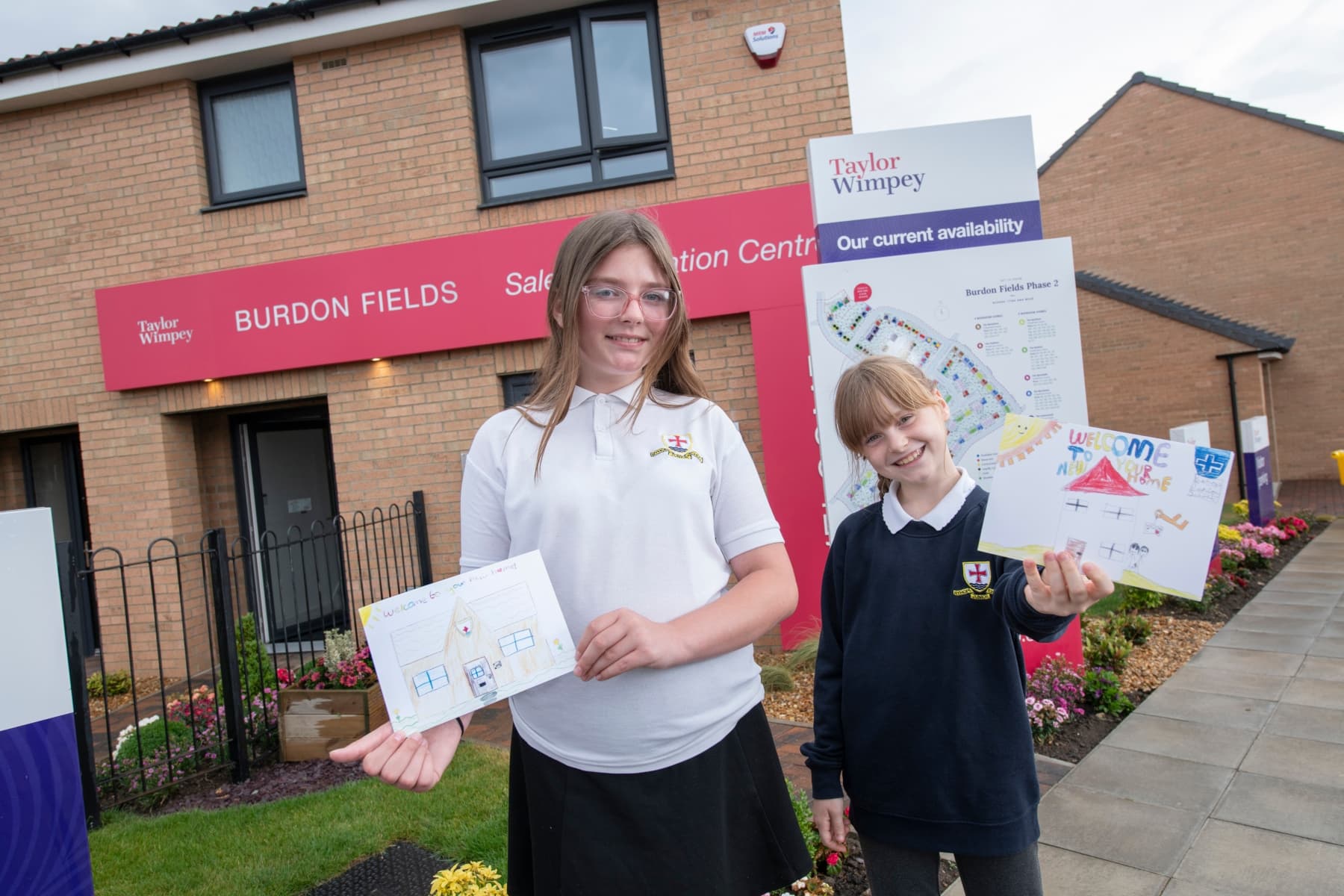 Burdon Fields Welcome Home Card Competition
