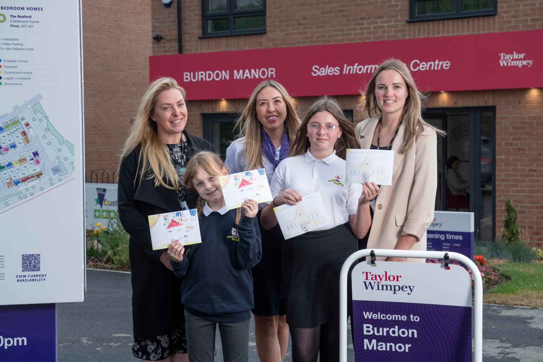 Burdon Manor Welcome Home Card Competition
