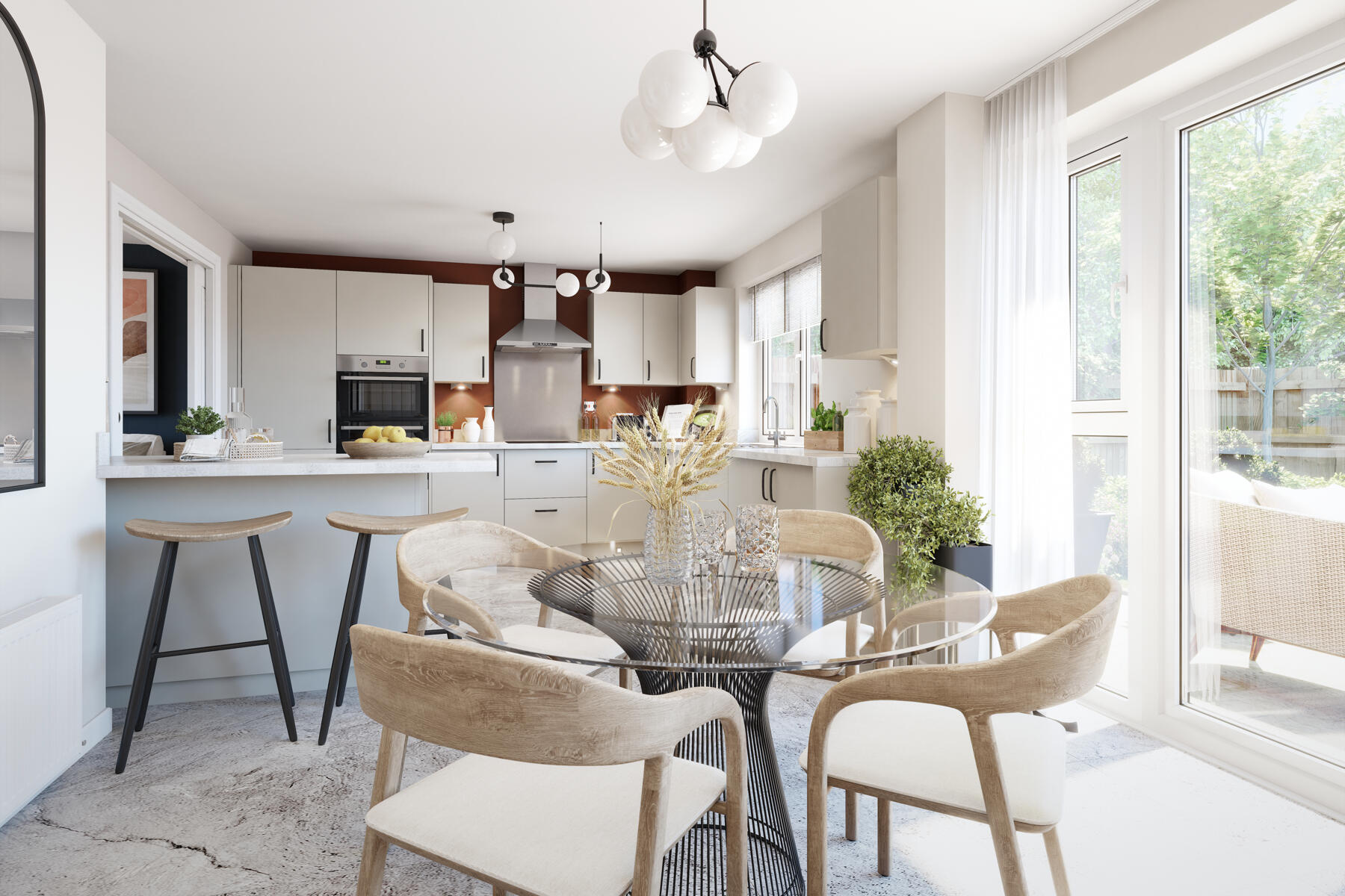 Our sociable kitchen areas provides the space for entertaining