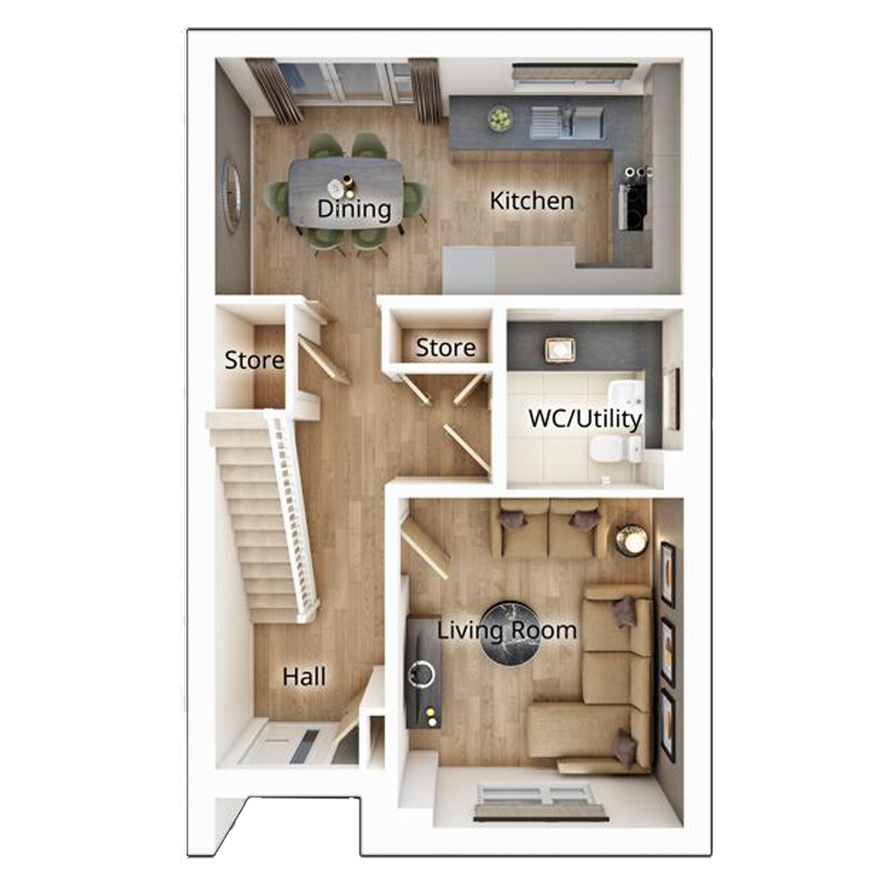 Keeford Ground Floor Plan