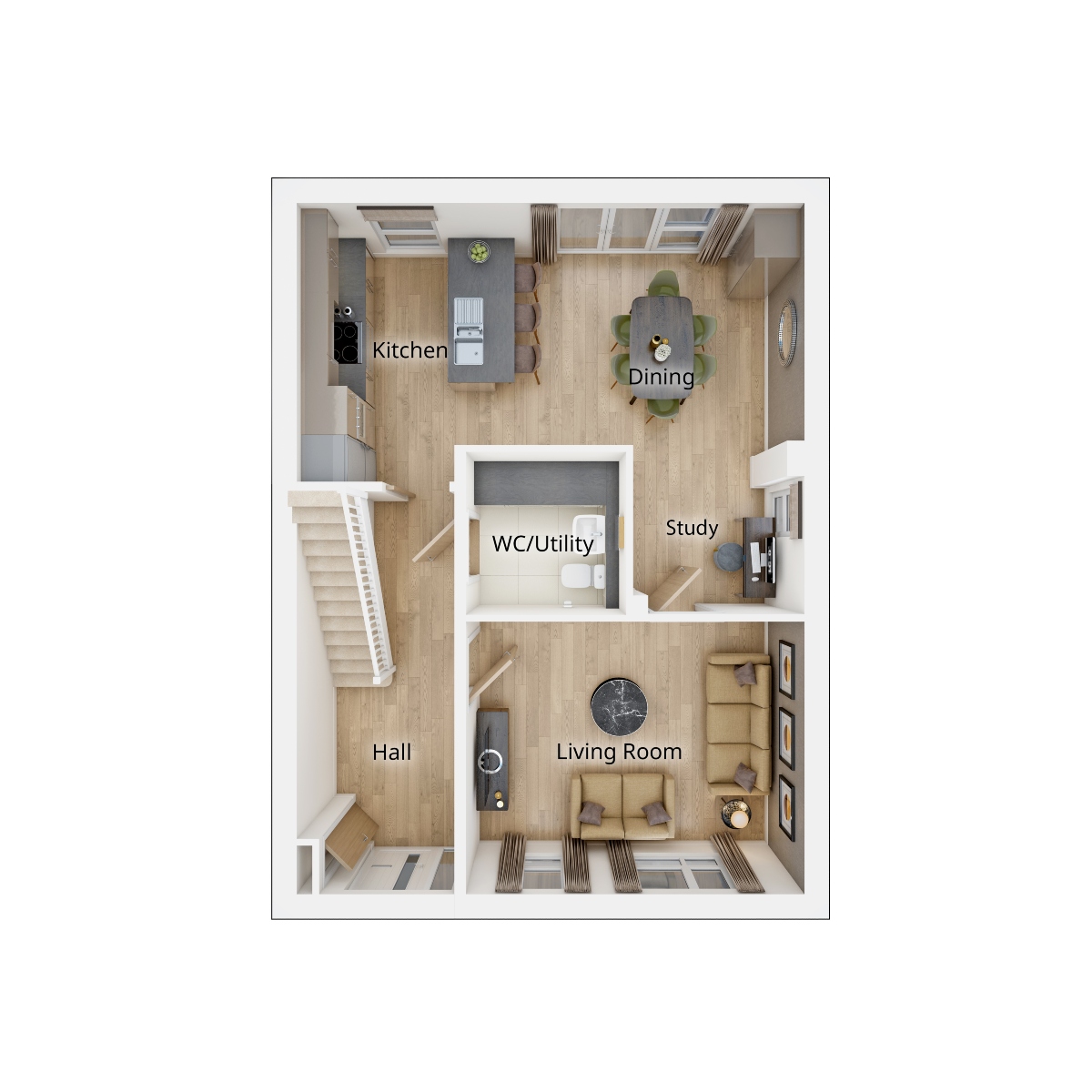 Colford Ground Floor Plan