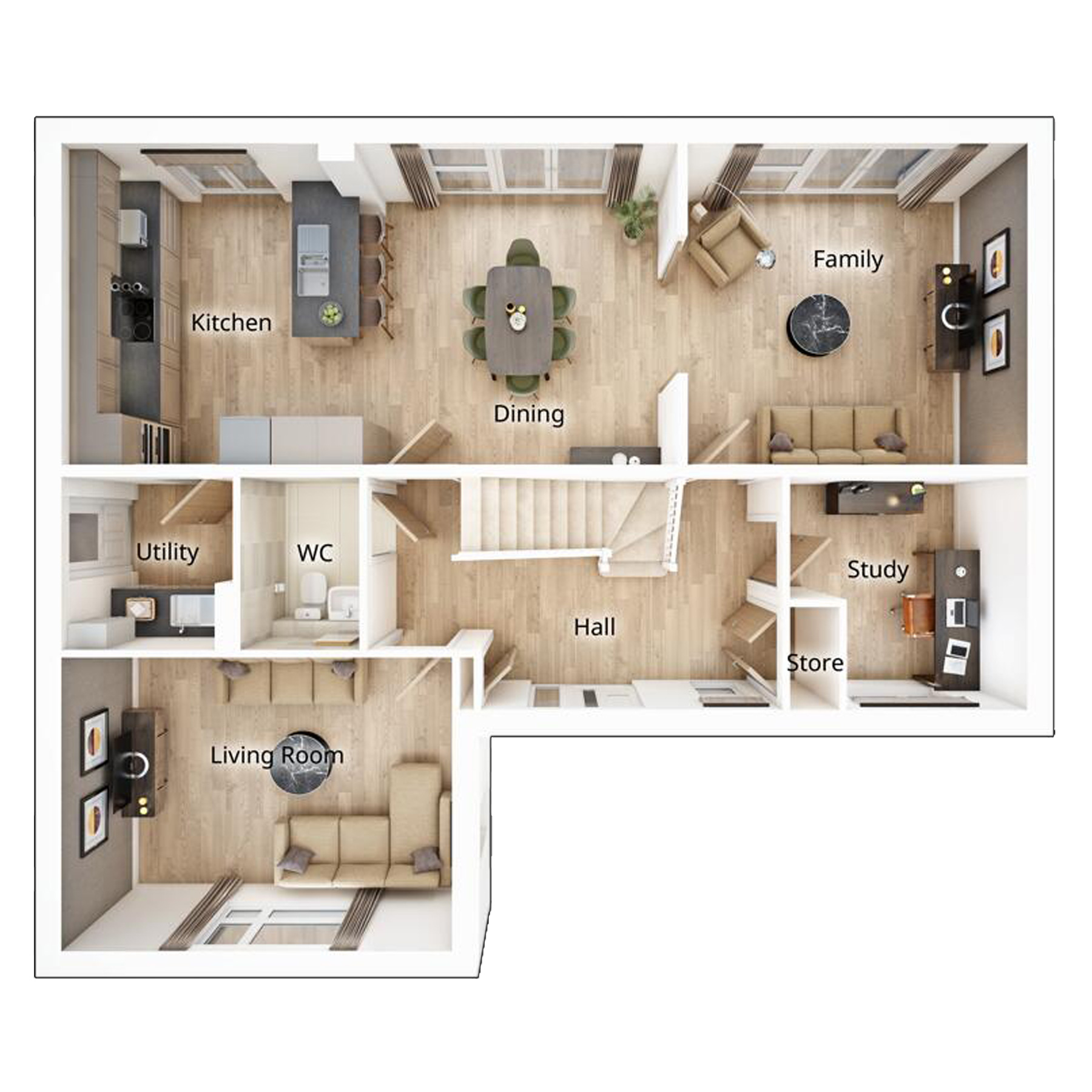 Wadeford Ground Floor Plan