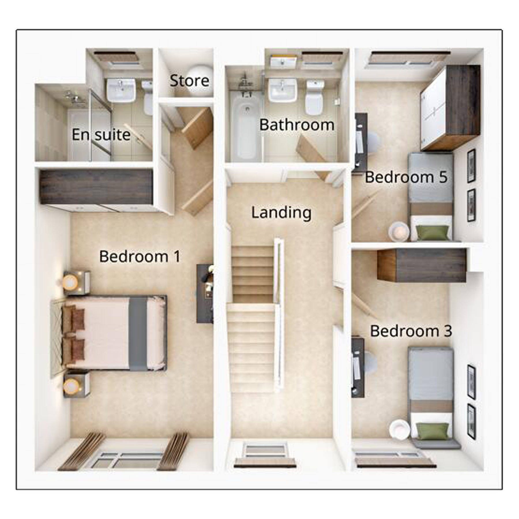 Aireton First Floor Plan