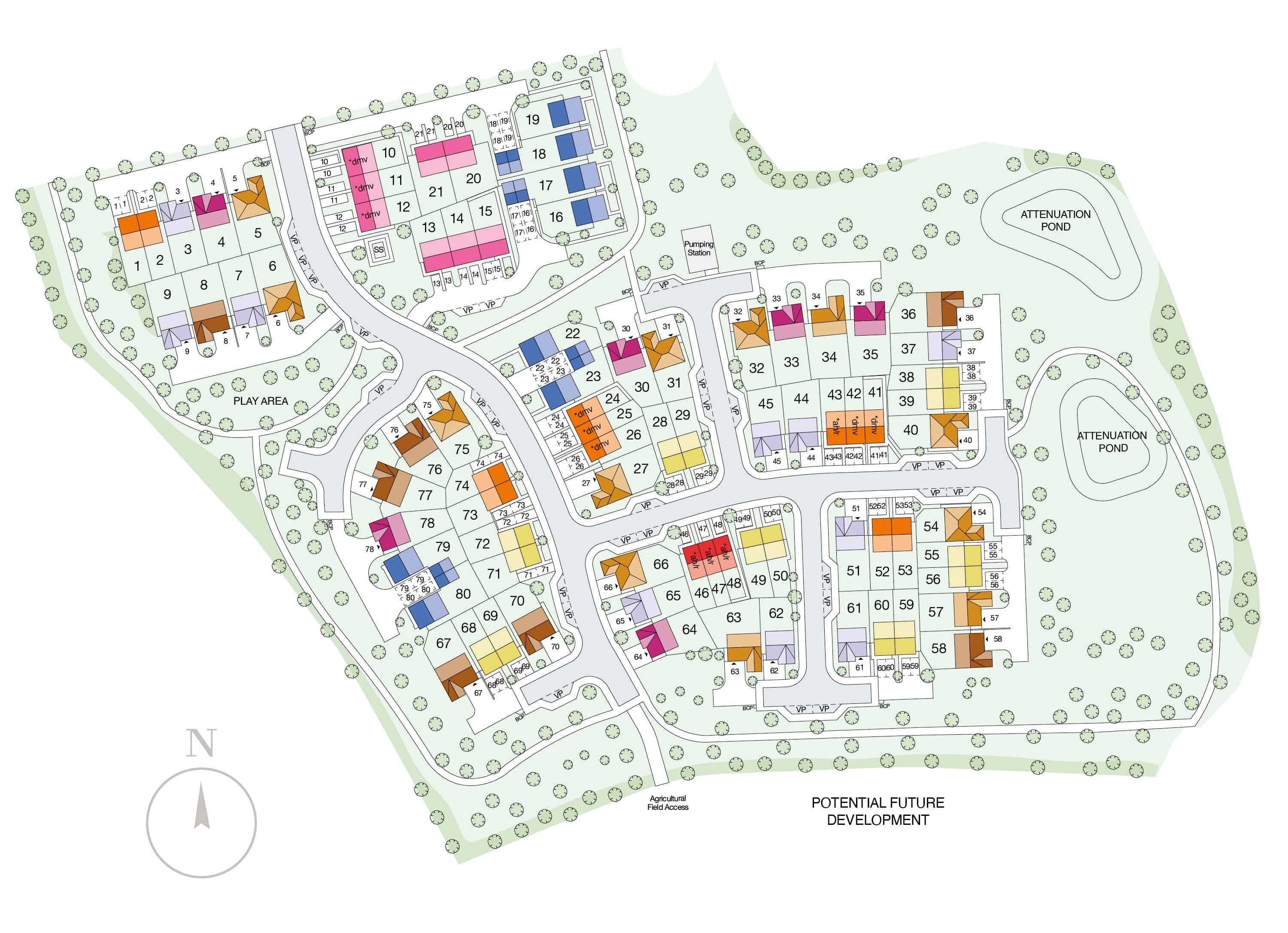 Chester Meadows Site Plan