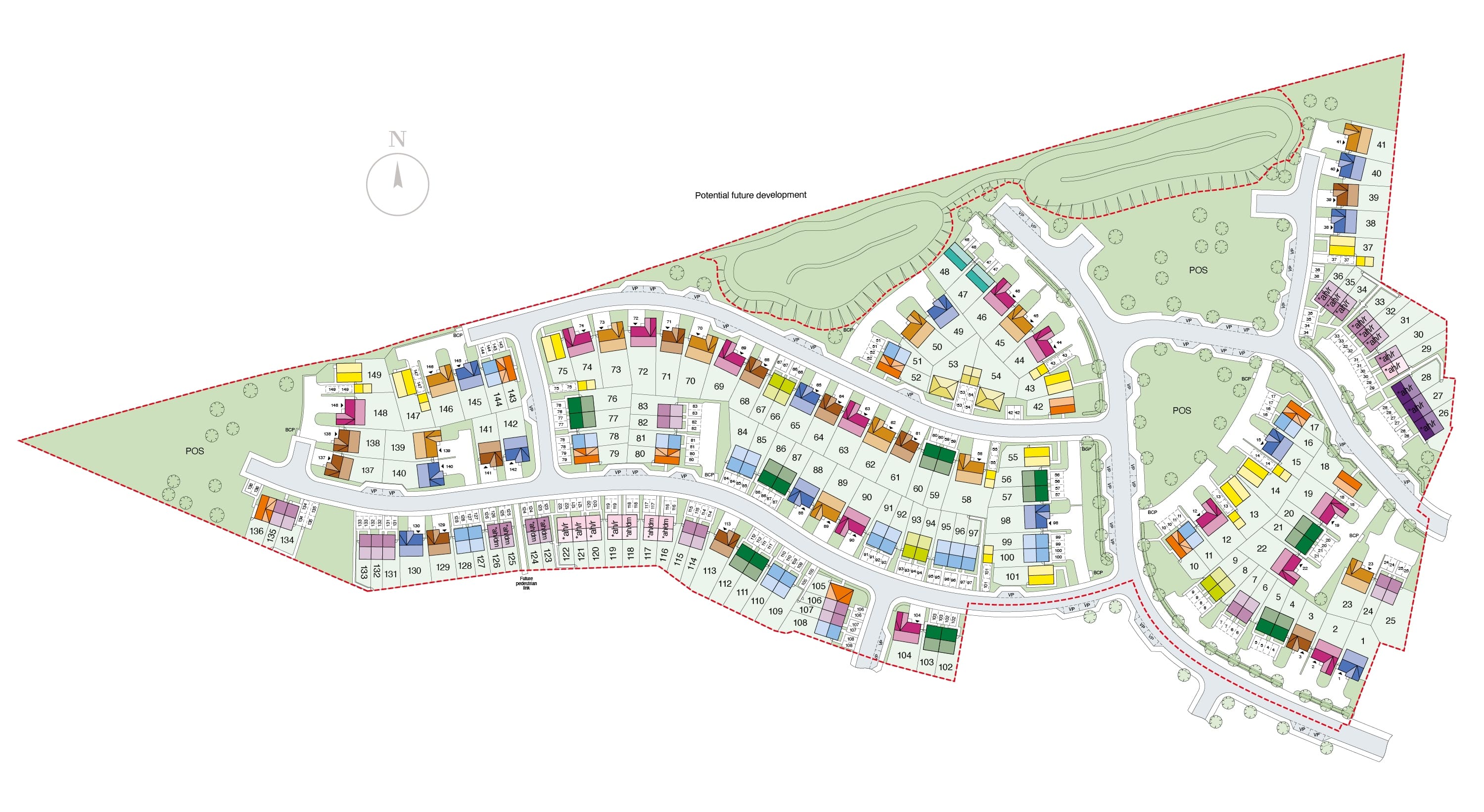 Greendale Park Site Plan