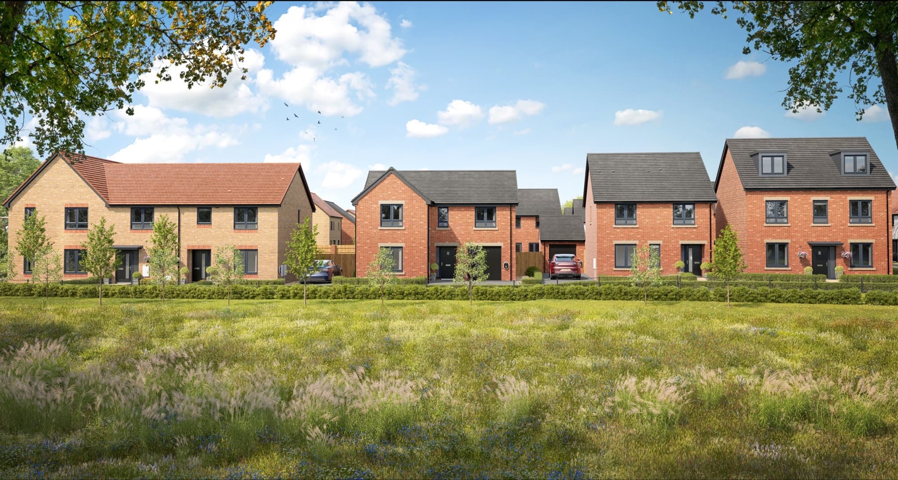Offering a selection of 2, 3, 4 & 5 bedroom homes