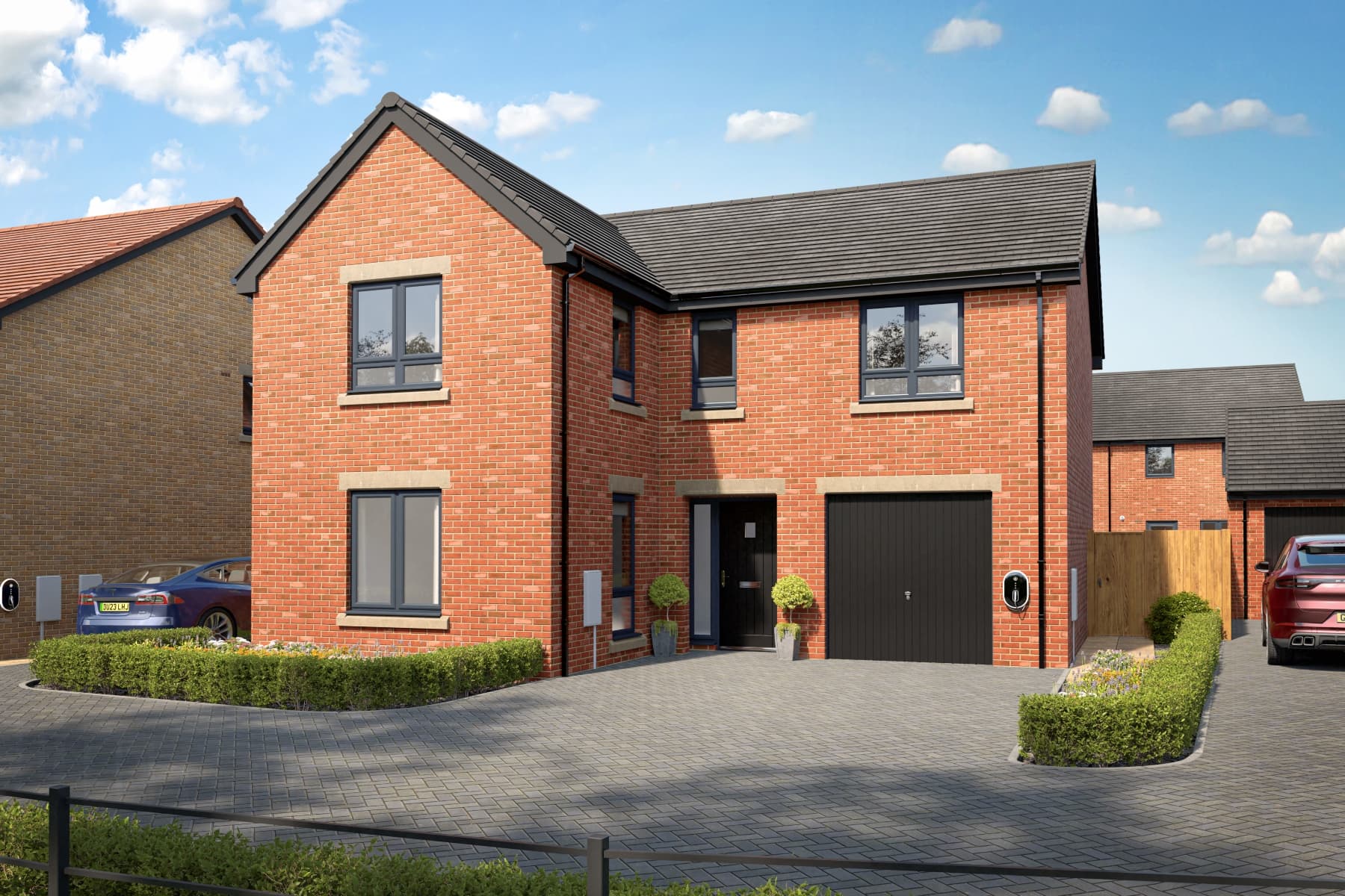 Homes with integral garages to offer you additional space