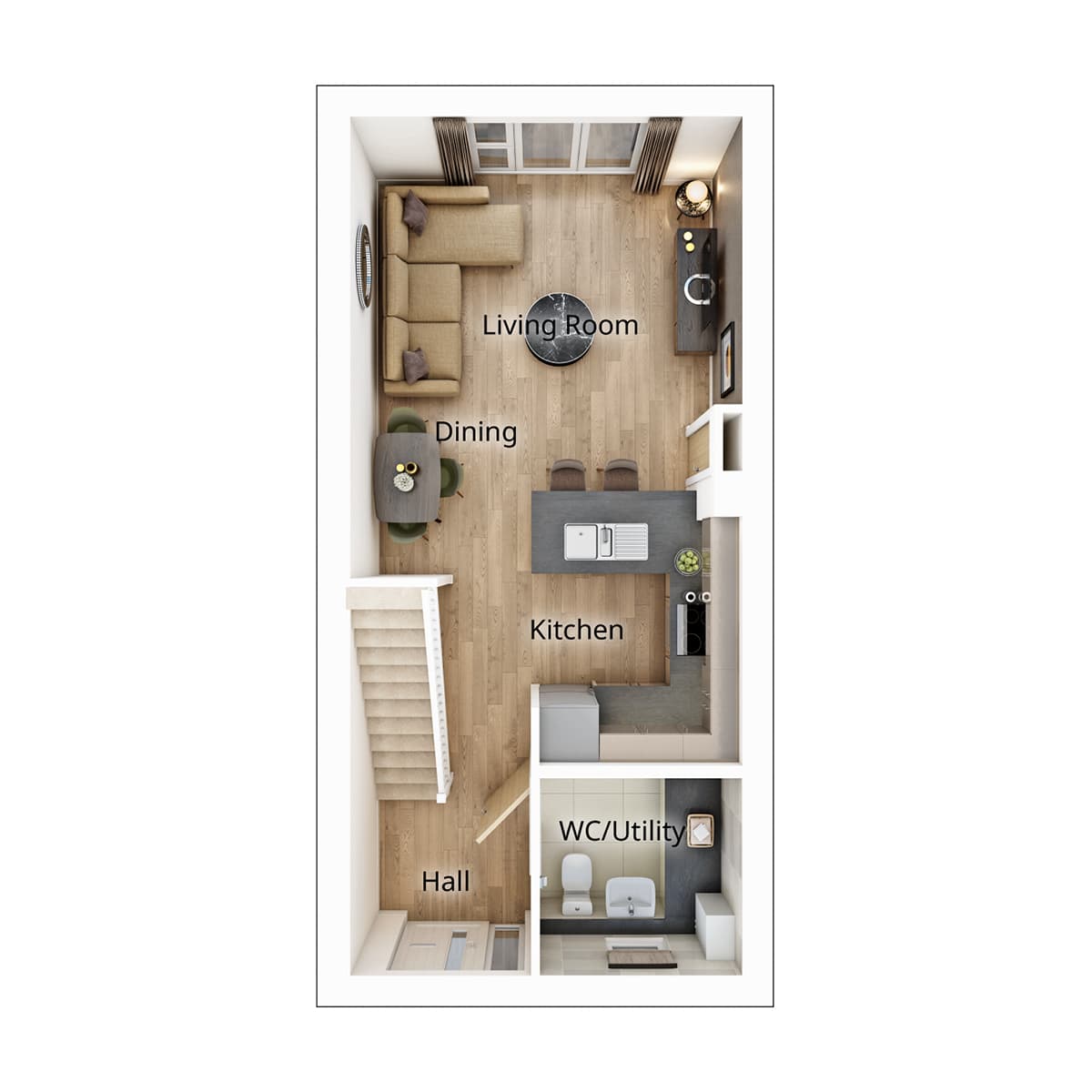 Beaford Ground Floor Plan