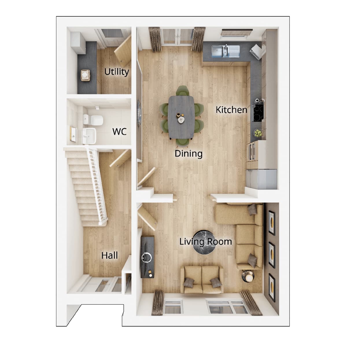Bittesford Ground Floor Plan