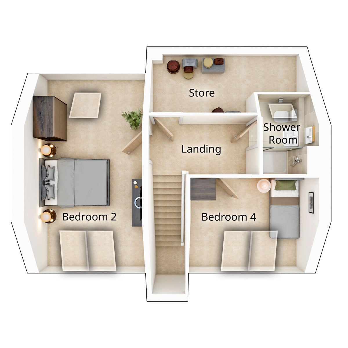 Aireton Second Floor Plan