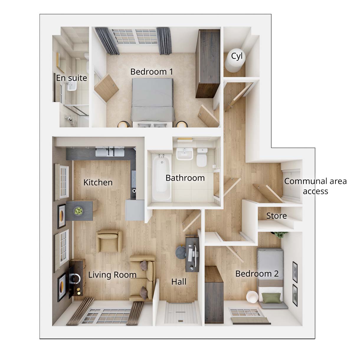 The Inglehome Block A Floor Plan