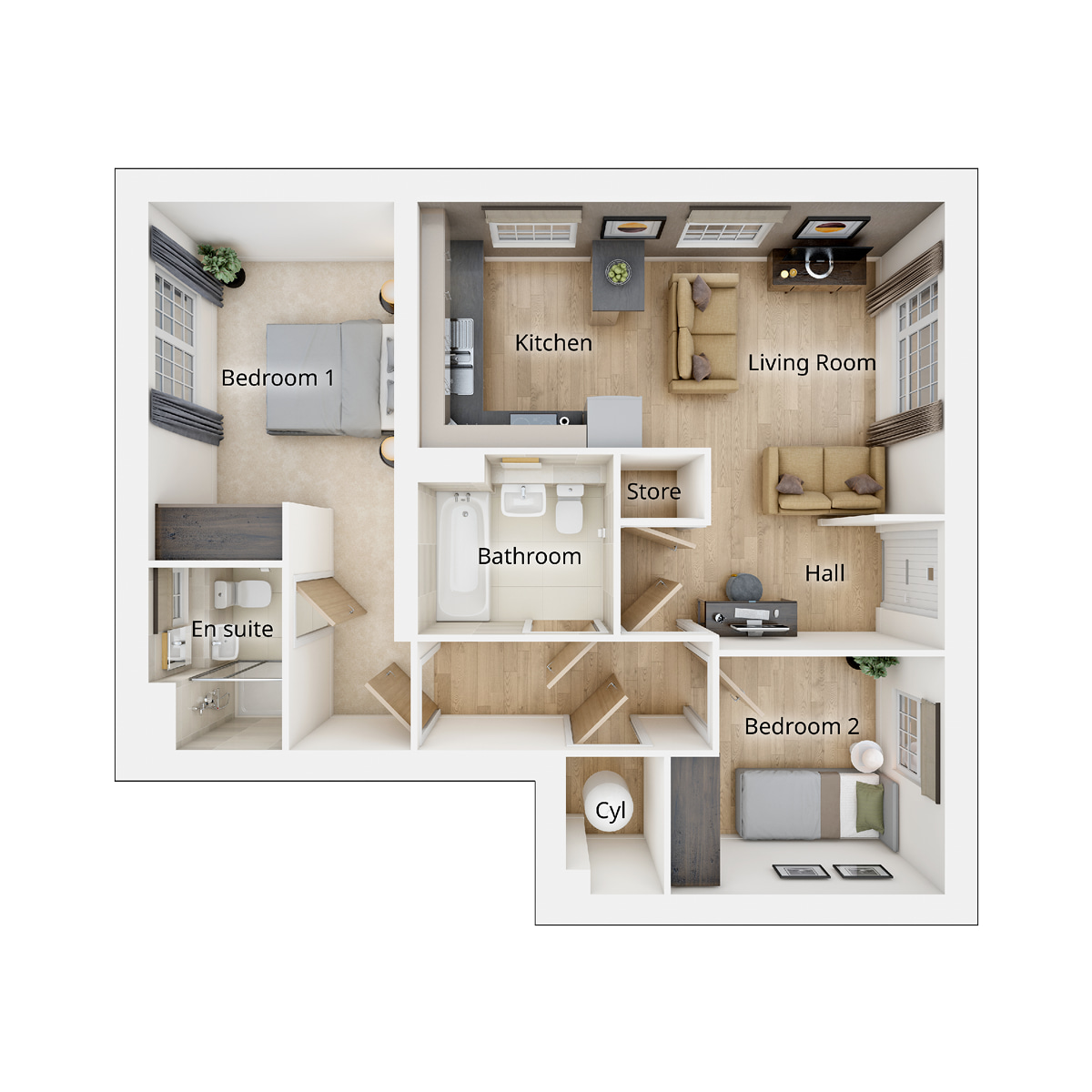 The Ingleholme Second Floor Apartment