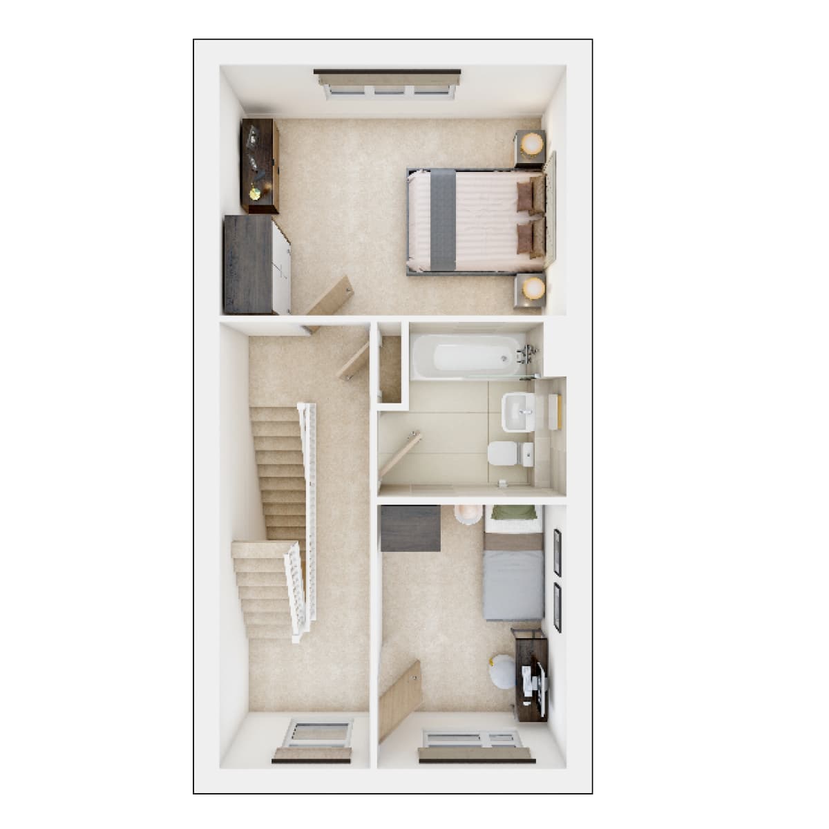 The Harrton First Floor Plan