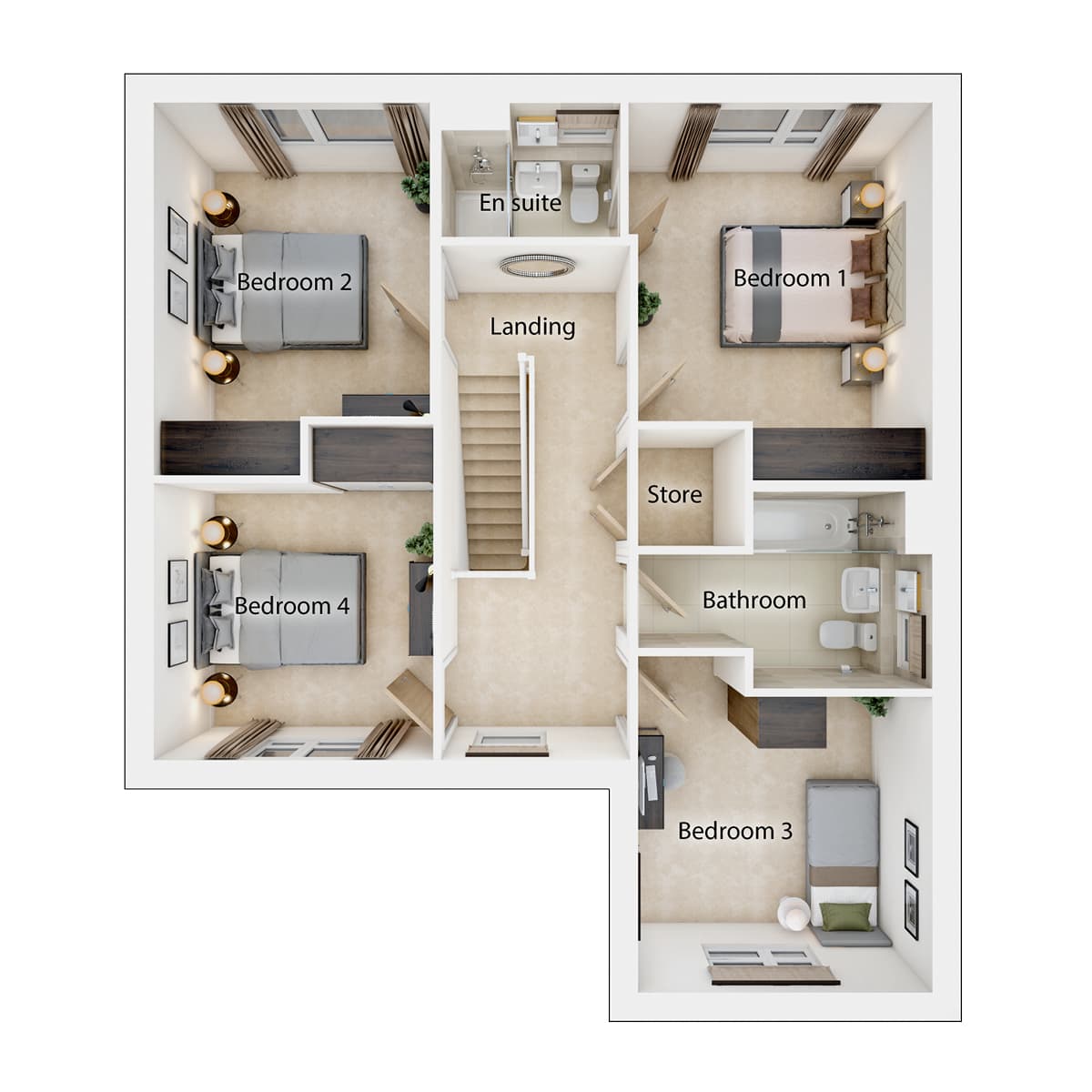 Corkham First Floor Plan
