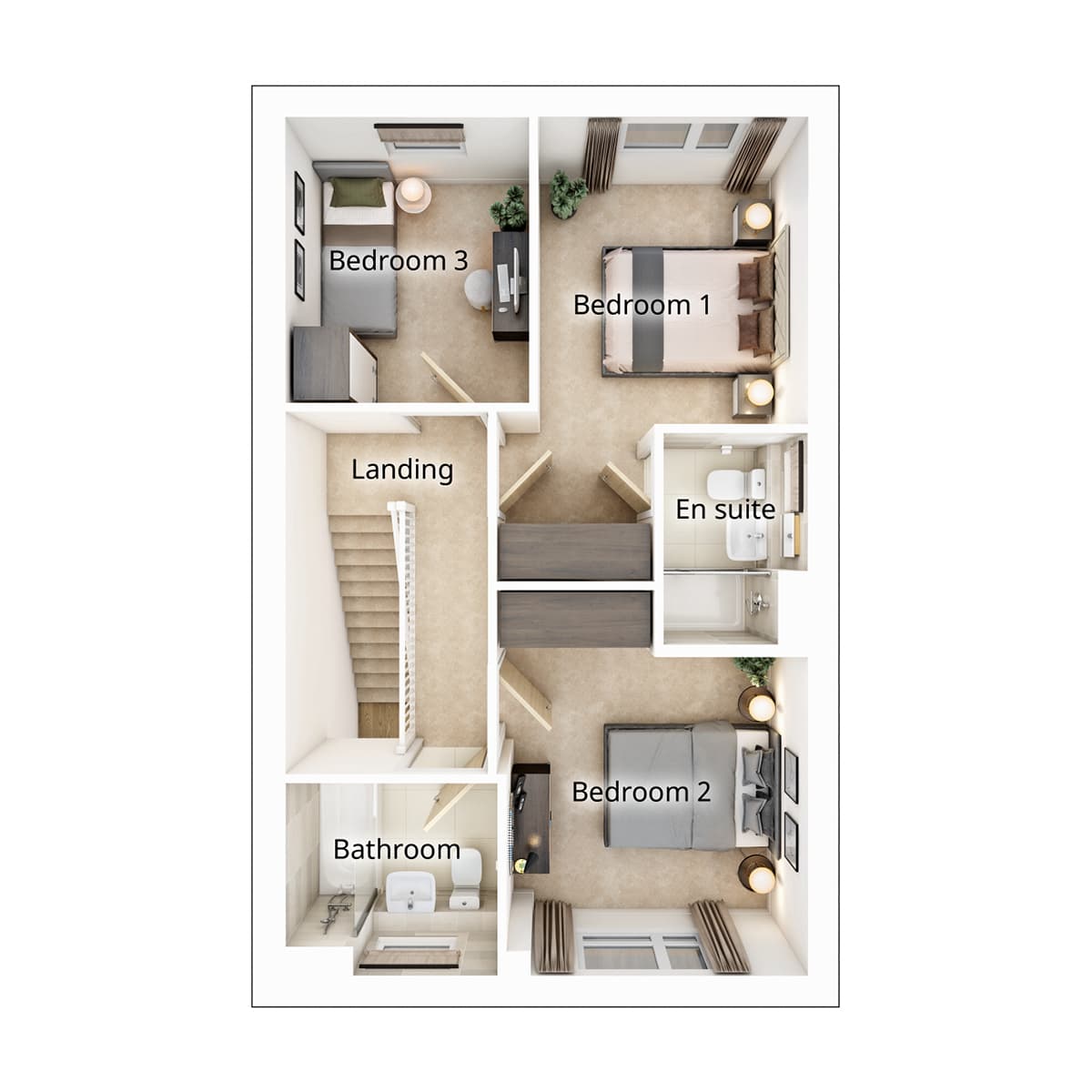 The Keeford First Floor Plan