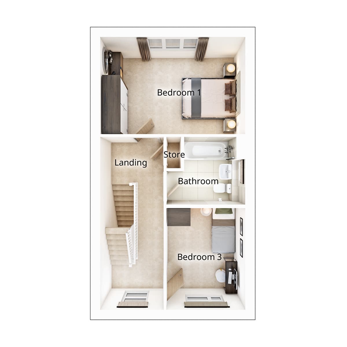 The Owlton First Floor Plan