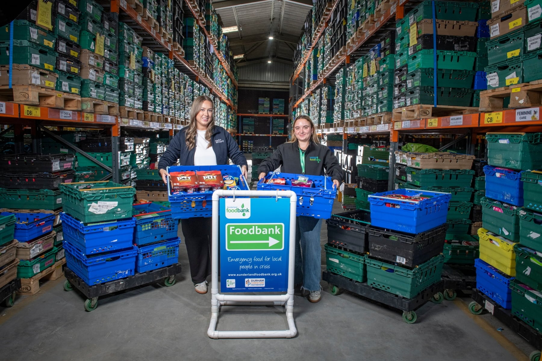 Sunderland Foodbank Donation