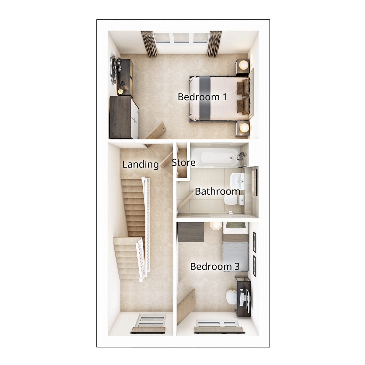 Harrton First Floor Plan