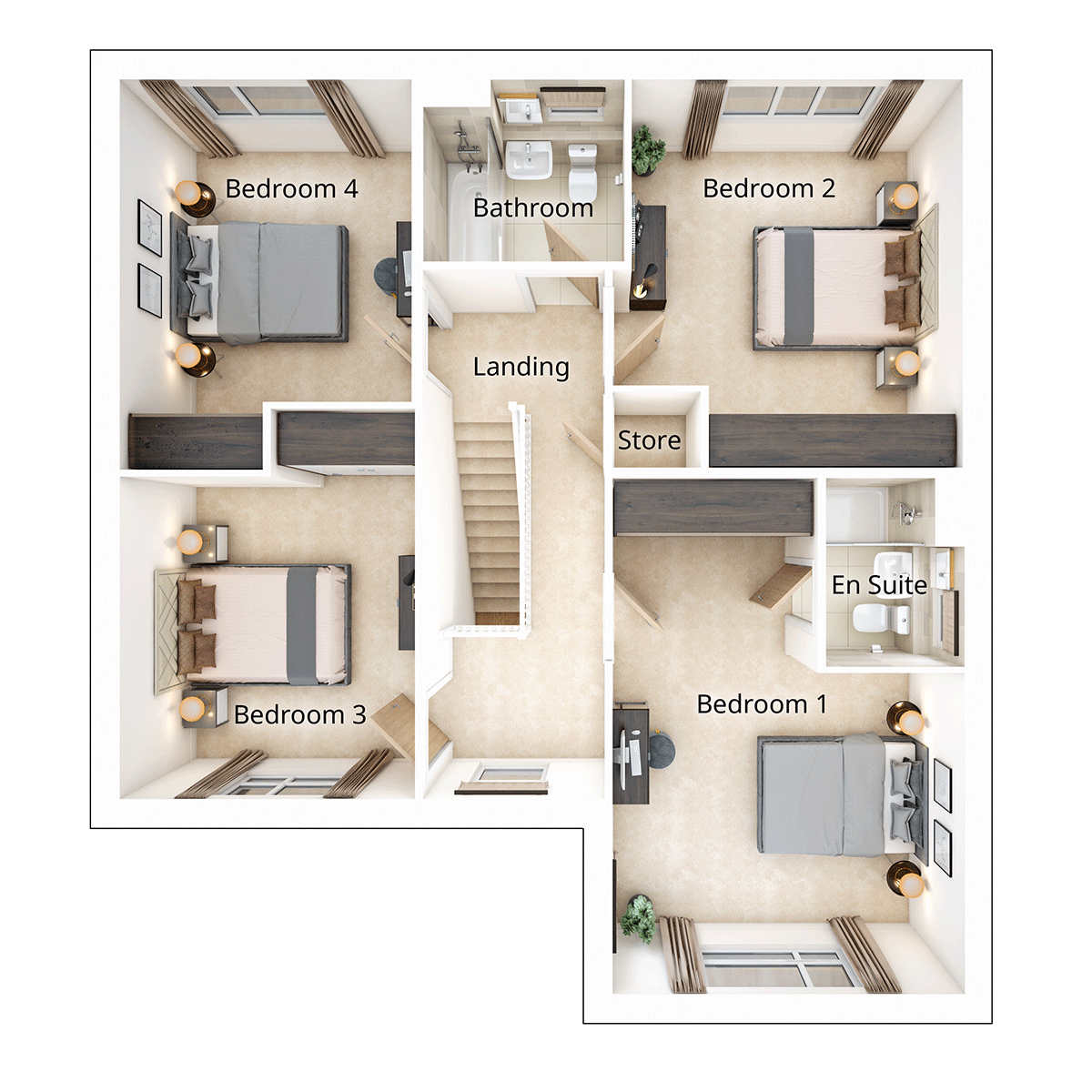 Kitham First Floor Plan