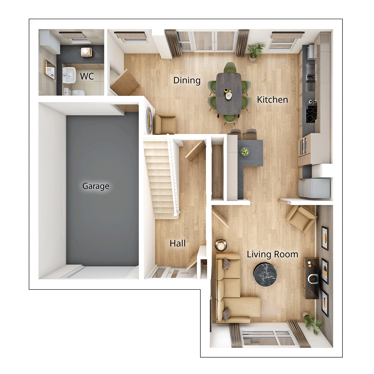 Kitham Ground Floor Plan